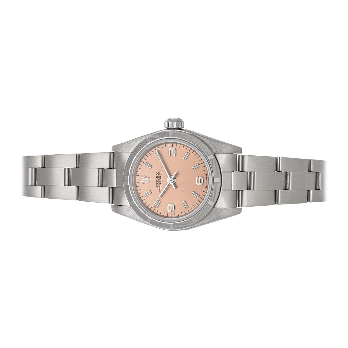

Rolex Pink Stainless Steel Oyster Perpetual