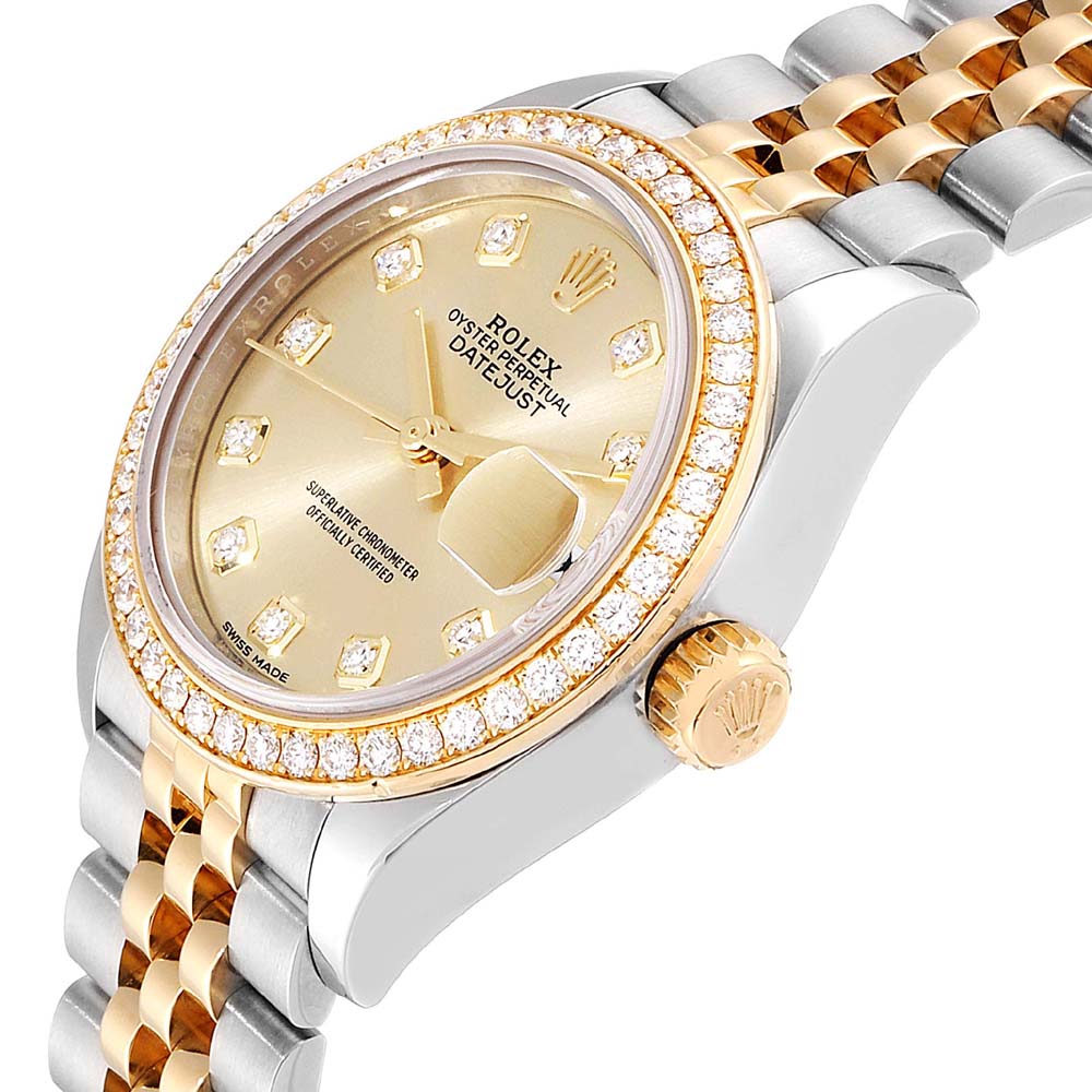 

Rolex Champagne Diamonds, Gold