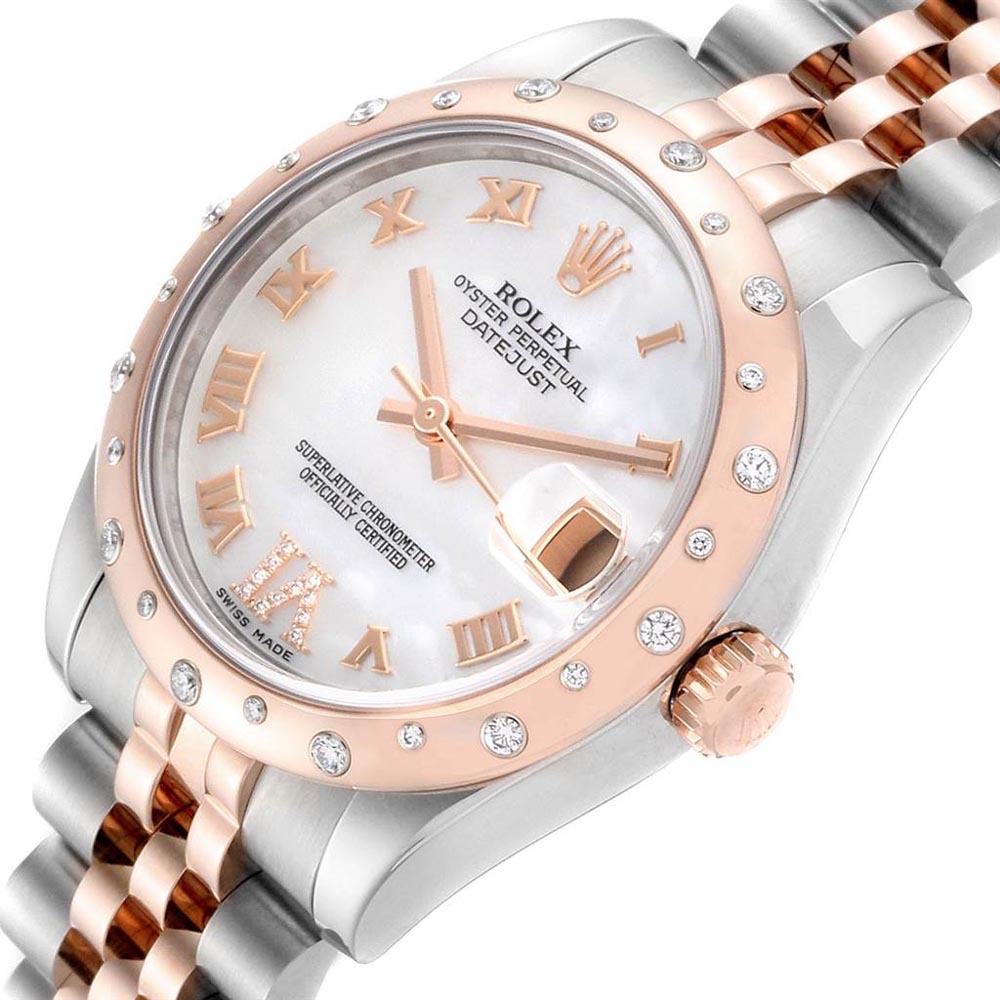 

Rolex MOP Diamonds, White