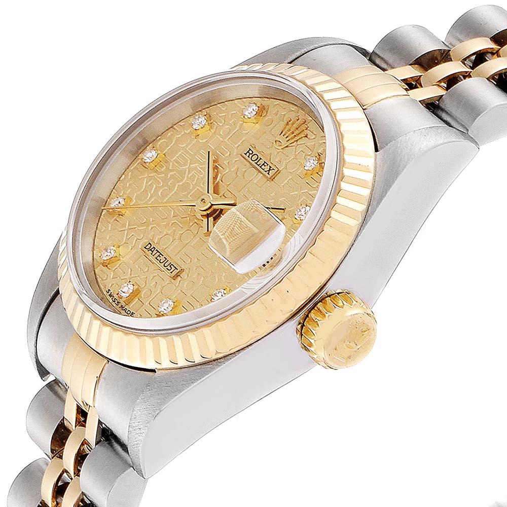 

Rolex Champagne Diamonds, Gold