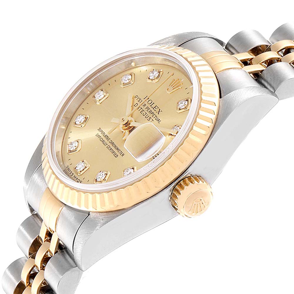 

Rolex Champagne Diamonds, Gold