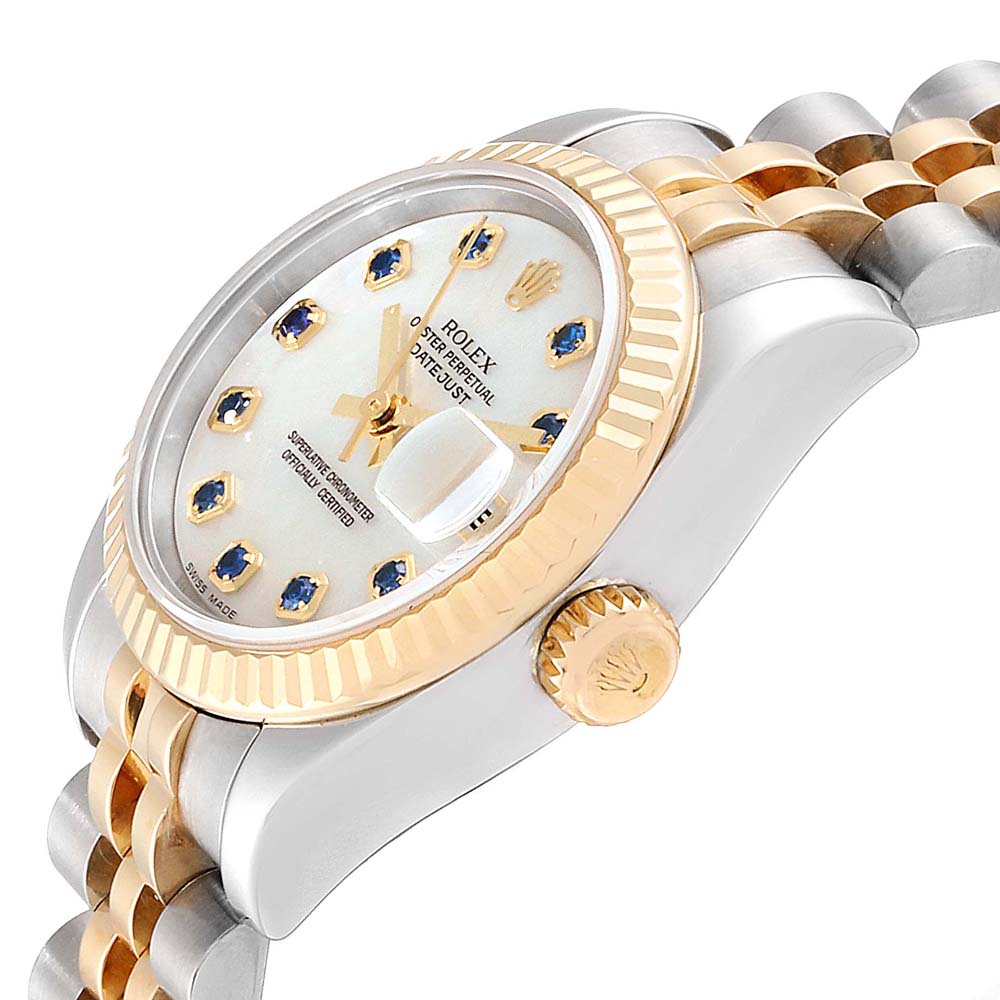 

Rolex MOP Sapphire, White