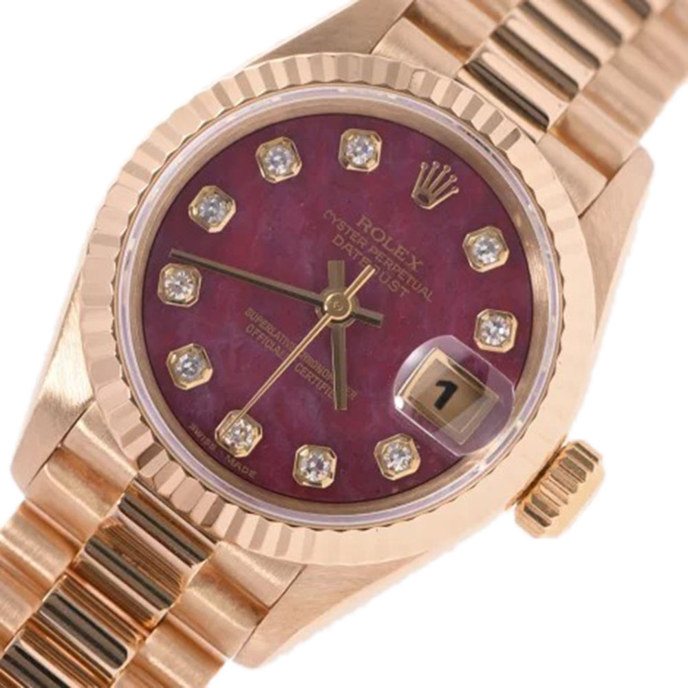 

Rolex Rube Diamonds, Burgundy