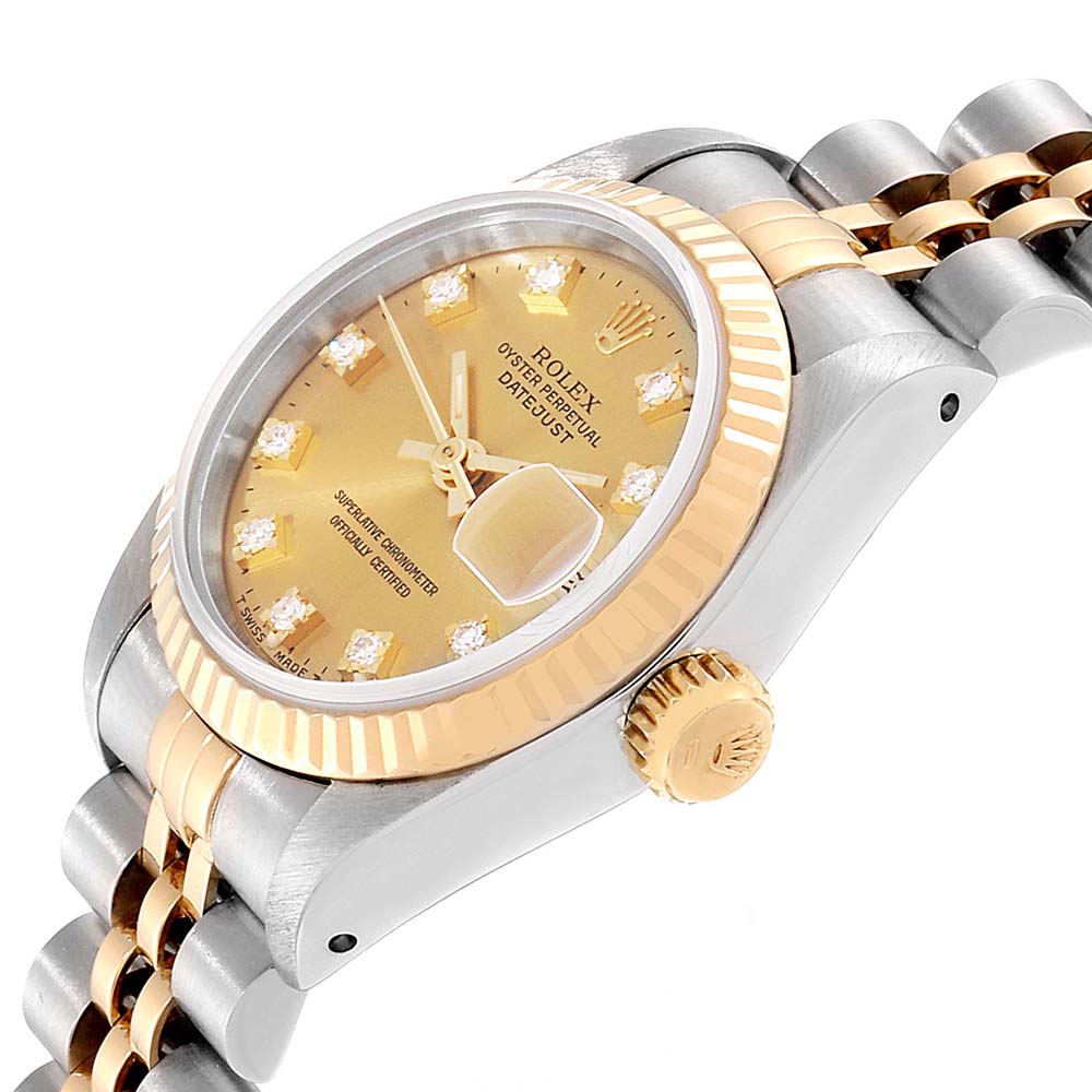 

Rolex Champagne Diamonds, Gold