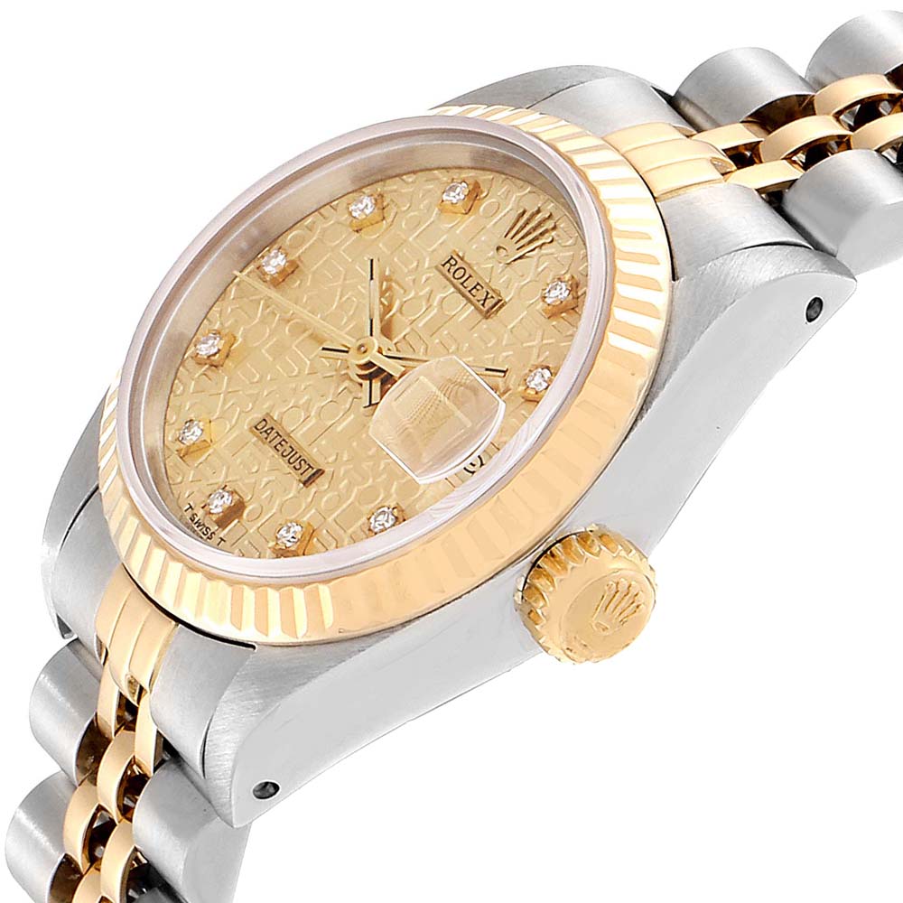 

Rolex Champagne Diamonds, Gold