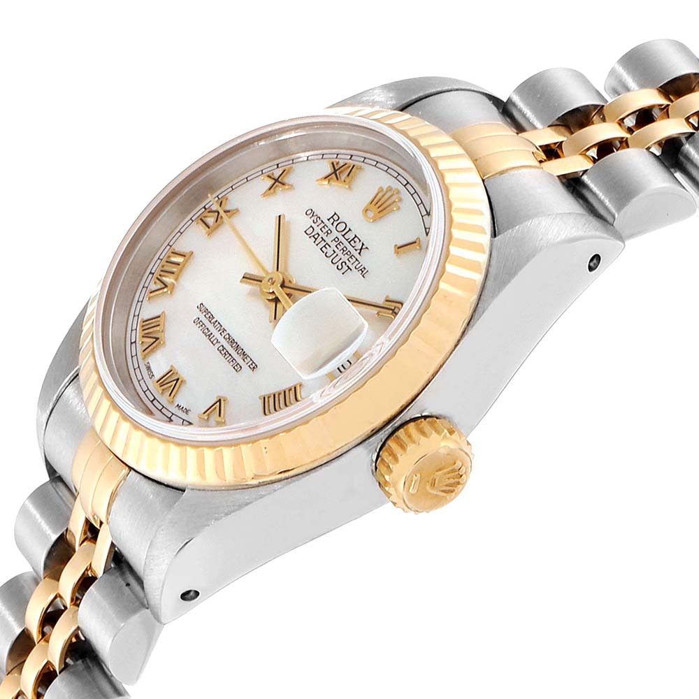 

Rolex MOP, White