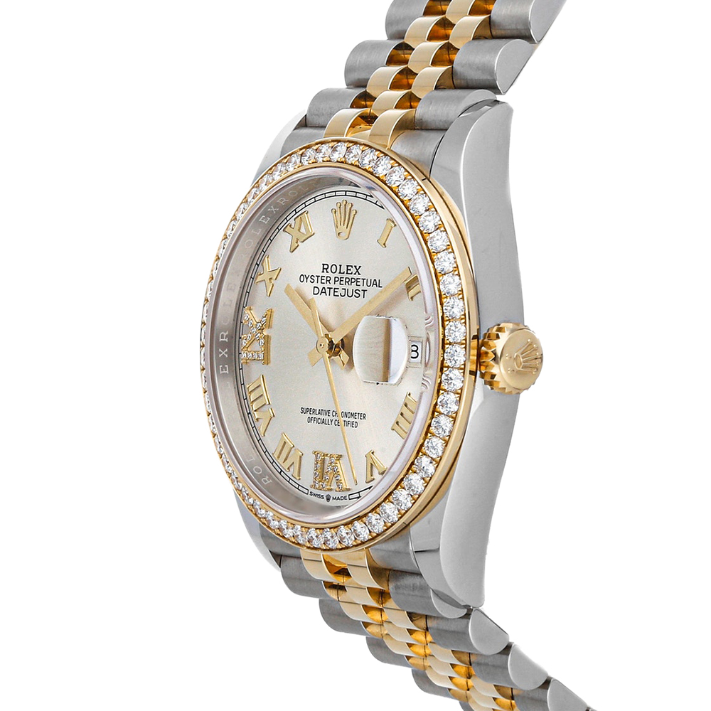 

Rolex Silver Diamonds