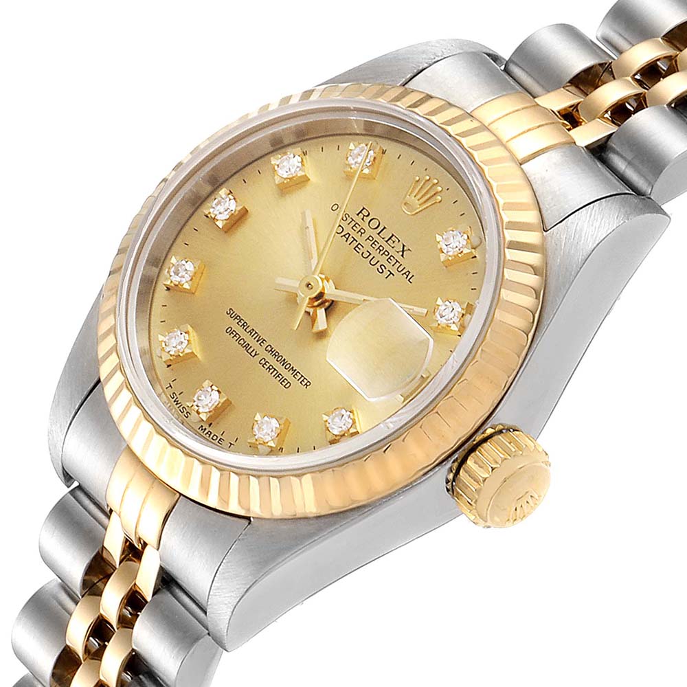 

Rolex Champagne Diamonds, Gold