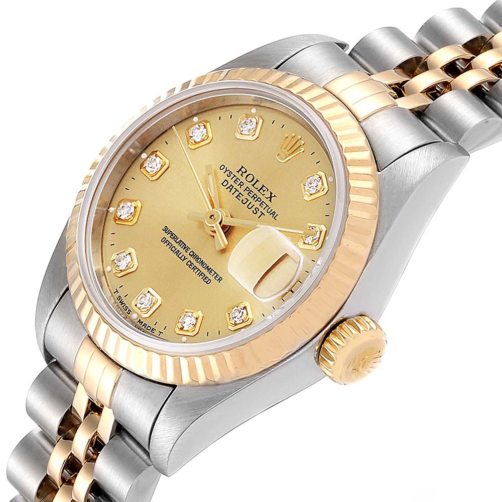 

Rolex Champagne Diamonds, Gold