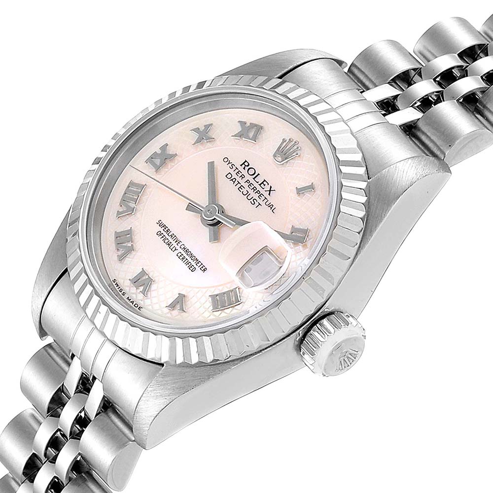 

Rolex MOP, White