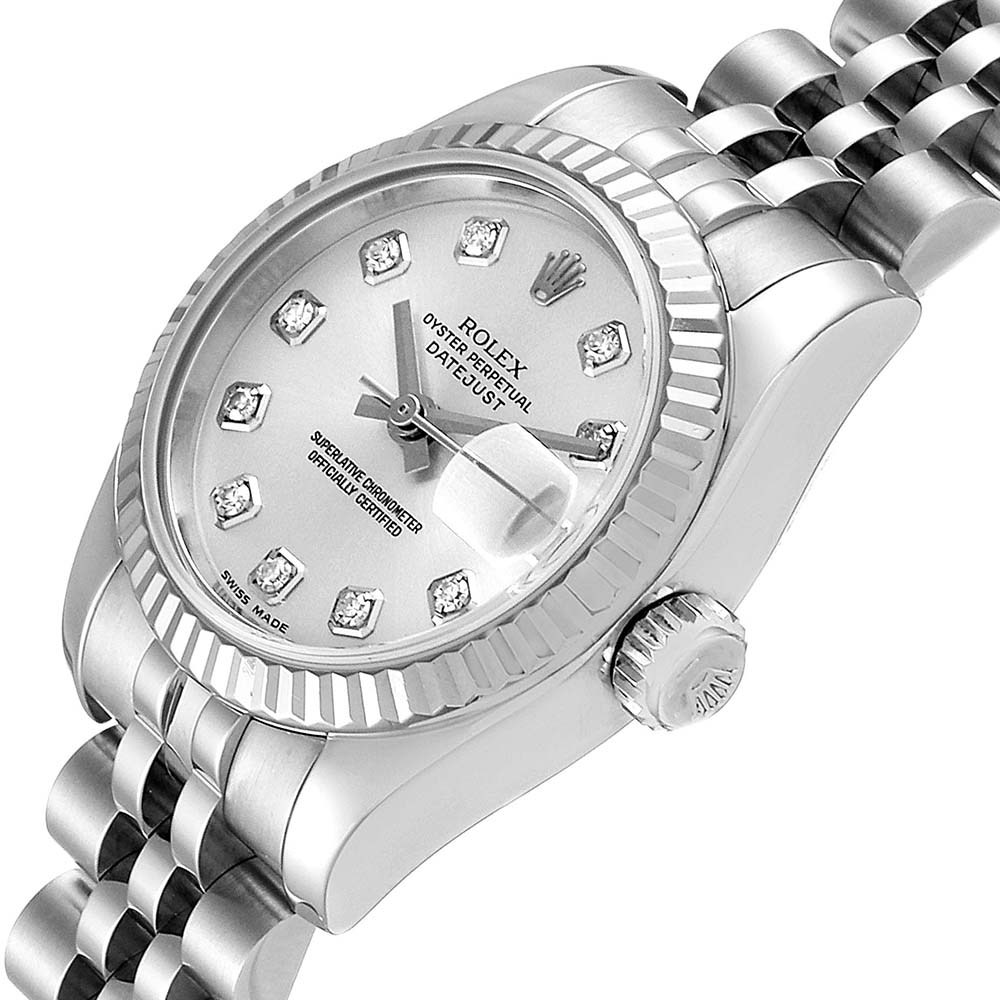 

Rolex Silver Diamond