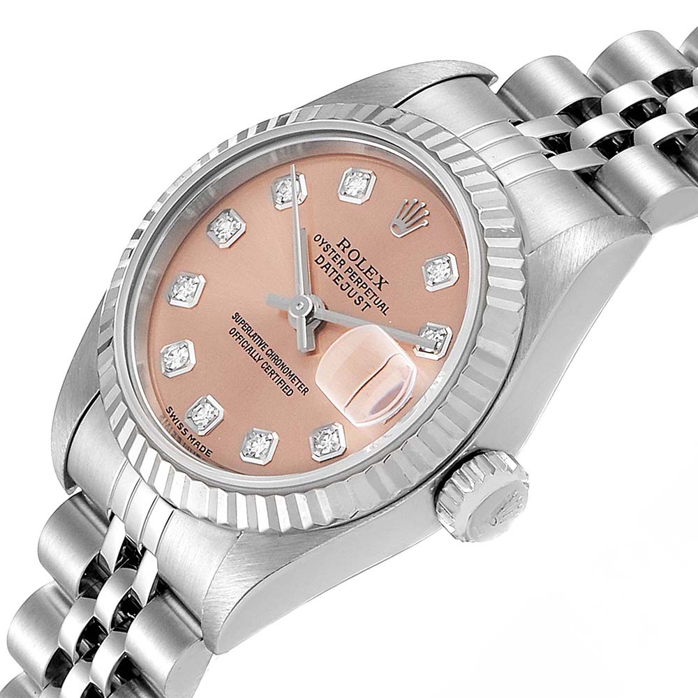 

Rolex Salmon Diamonds, Pink
