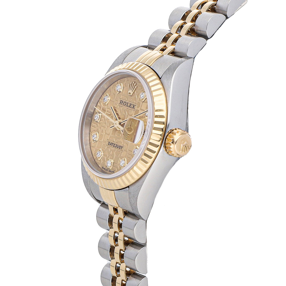 

Rolex Champagne Diamonds, Gold