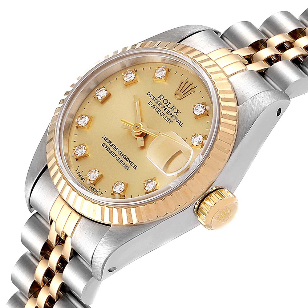 

Rolex Champagne Diamonds, Gold