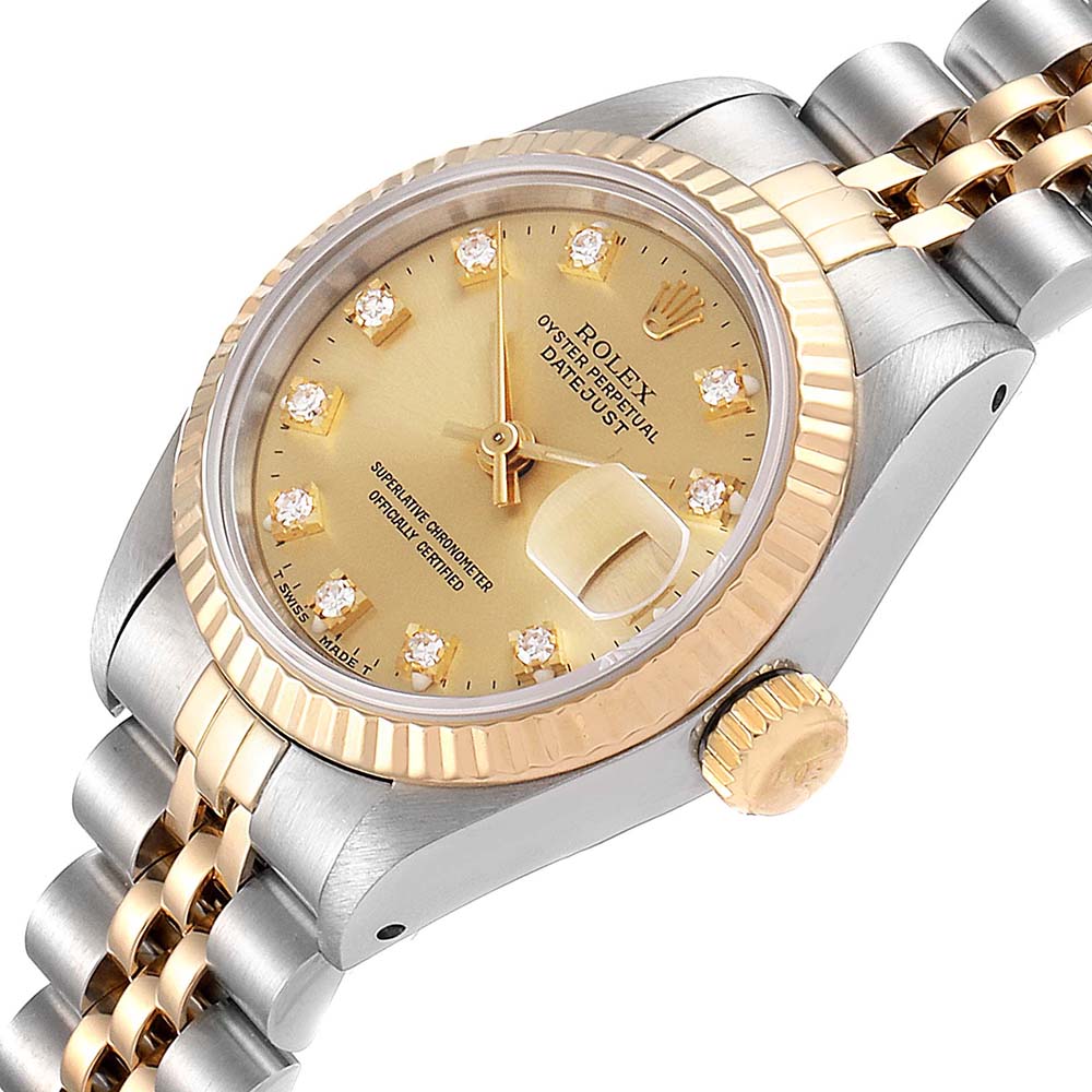 

Rolex Champagne Diamonds, Gold