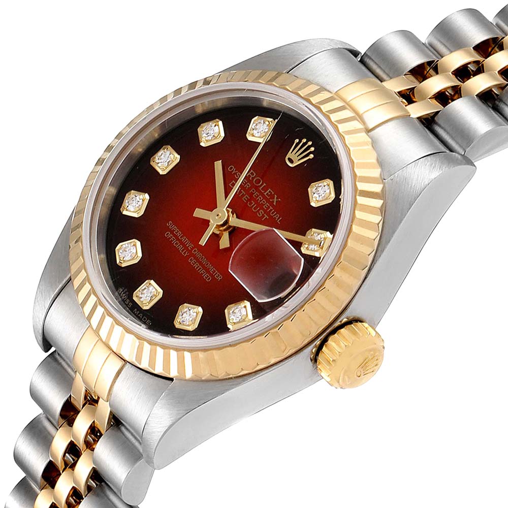 

Rolex Red Vignette Diamonds