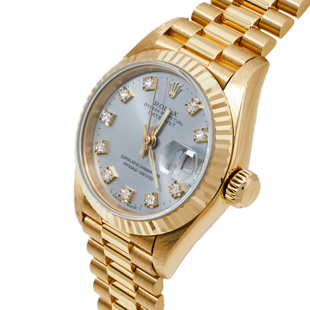 

Rolex Silver Grey