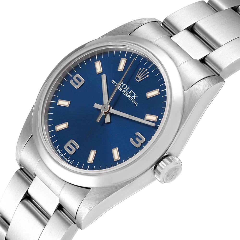 

Rolex Blue Stainless Steel Automatic