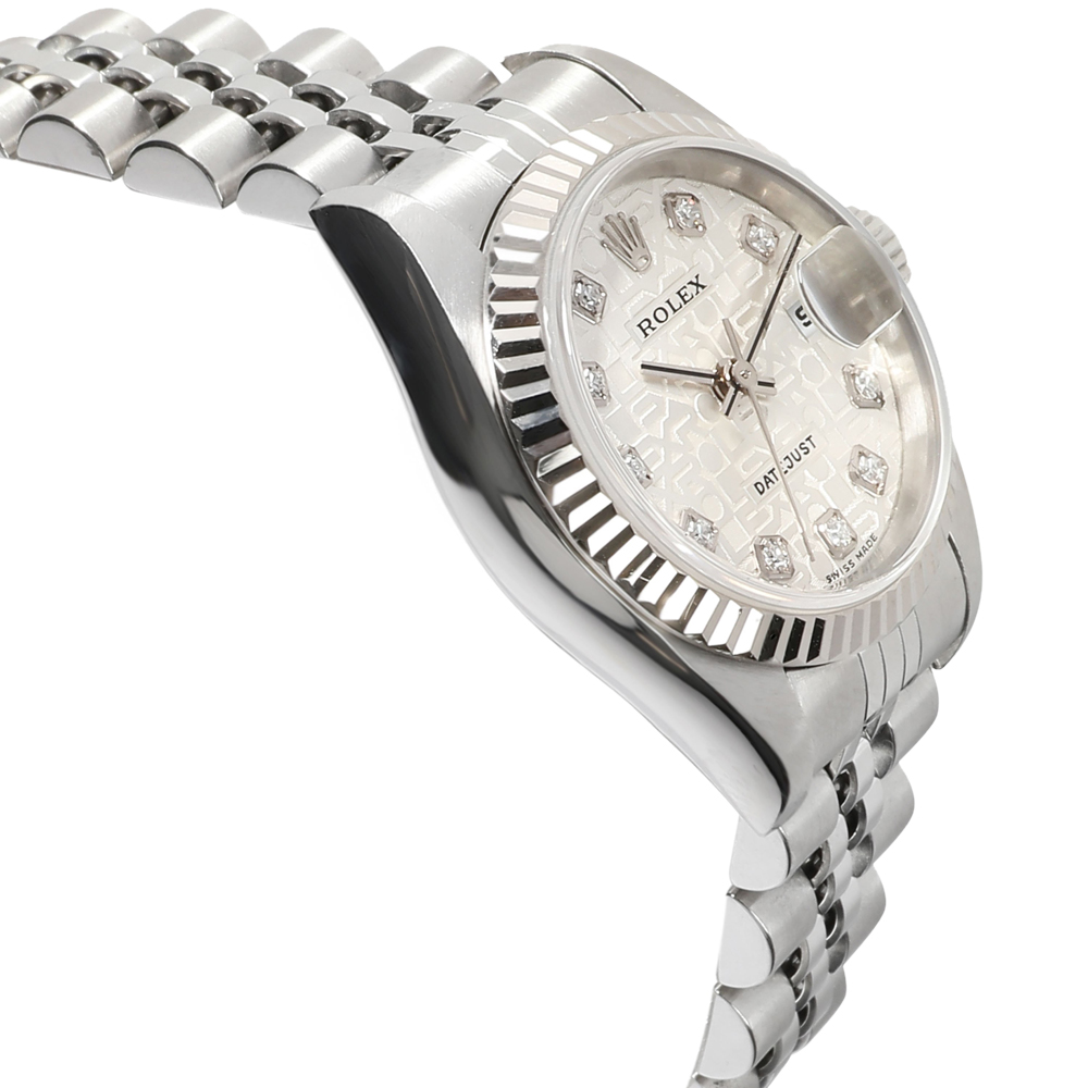 

Rolex Silver Diamonds