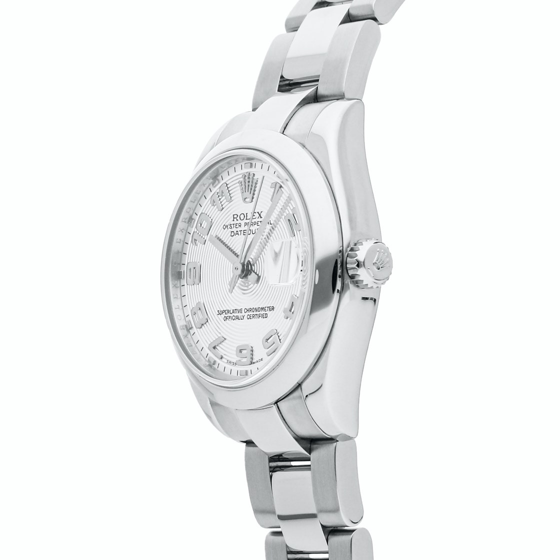 

Rolex Silver Stainless Steel Datejust 178240 Women's Wristwatch 31 MM