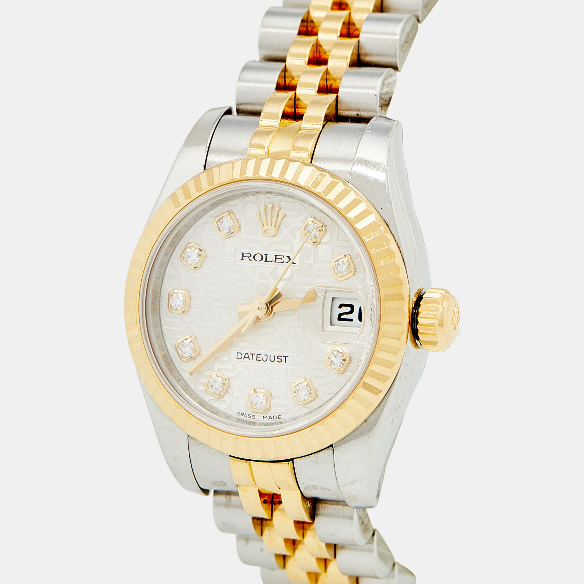

Rolex Silver White Jubilee
