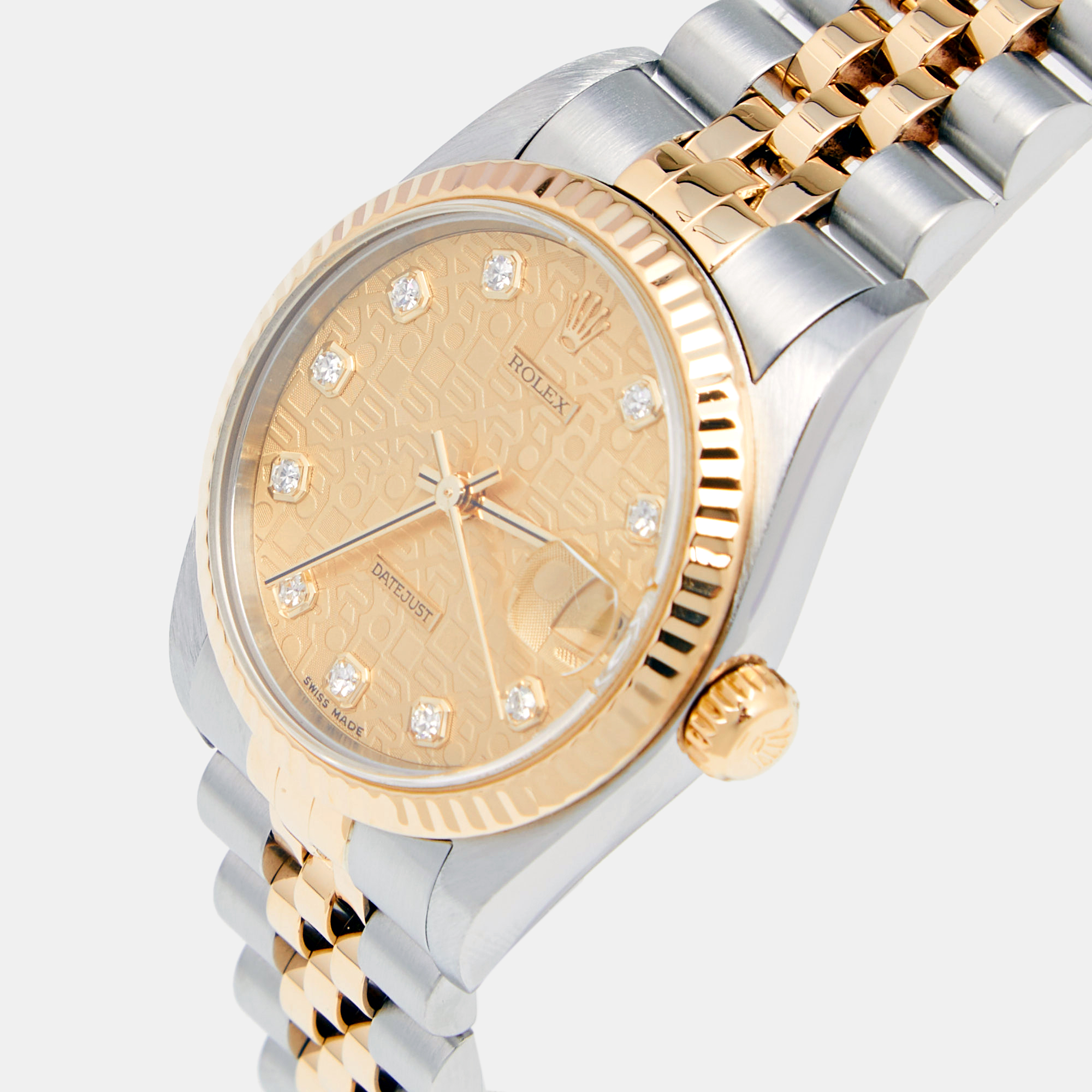 

Rolex Champagne Jubilee, Silver