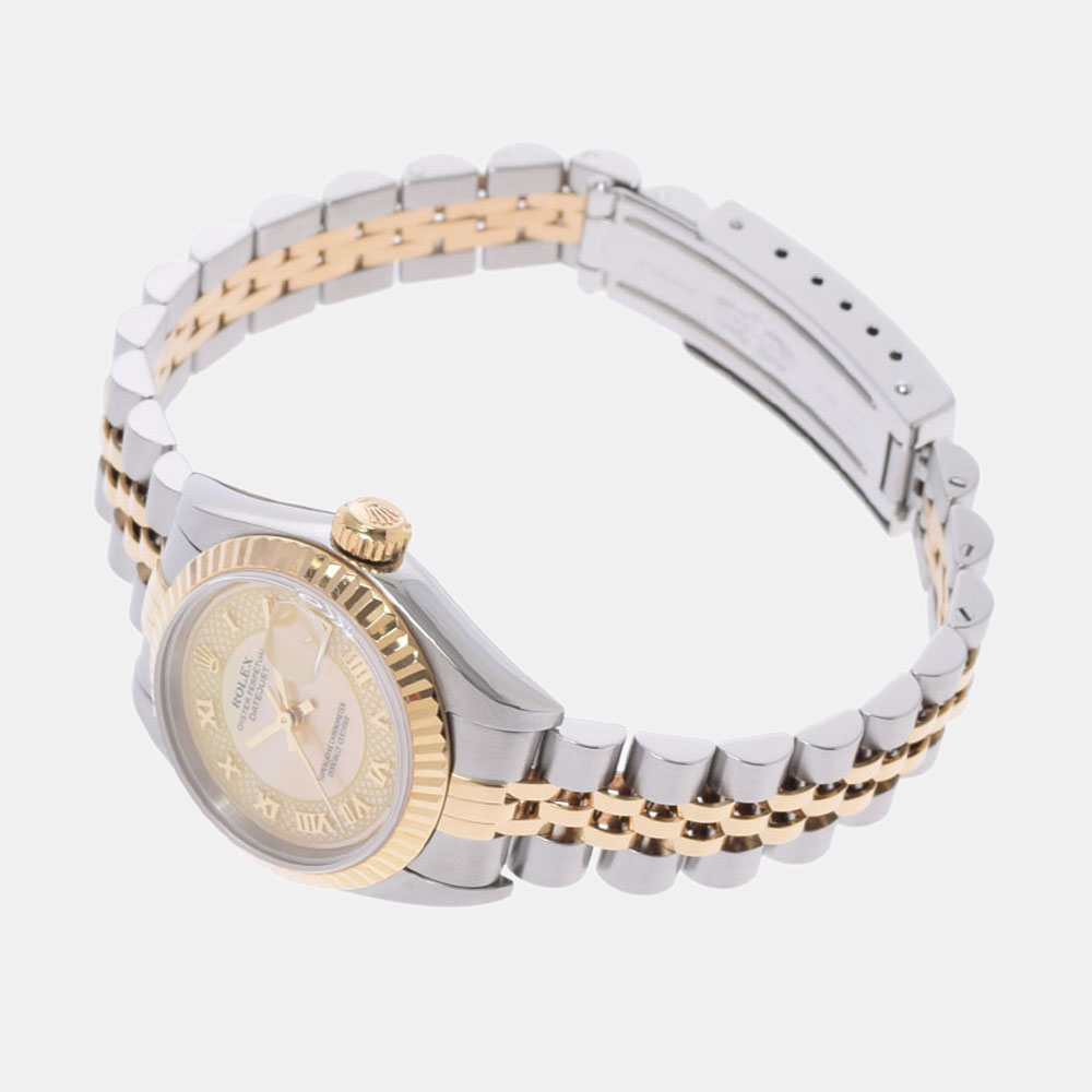 

Rolex MOP 18k Yellow Gold And Stainless Steel Datejust 79173NRD Women's Wristwatch 26 MM