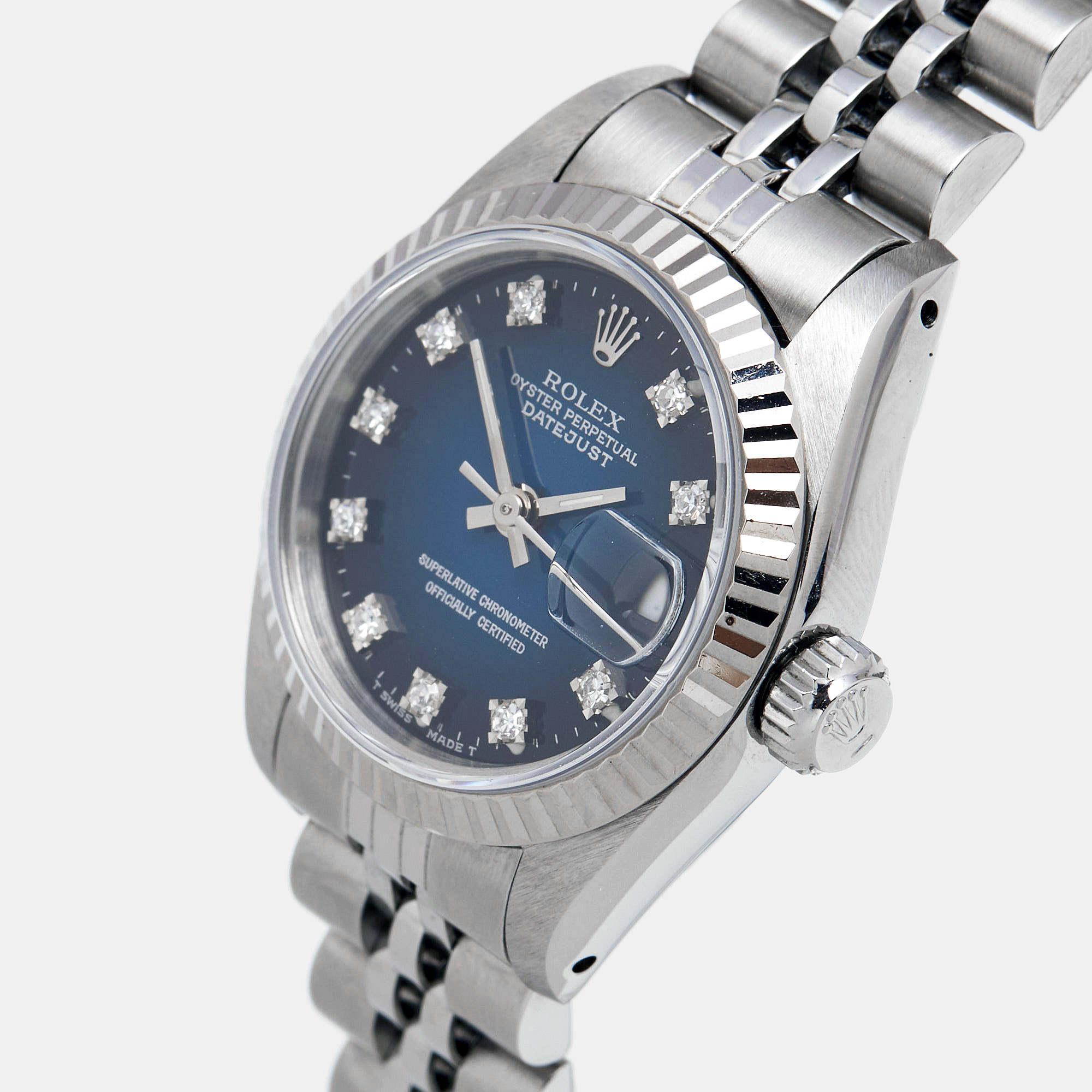 

Rolex Blue Vignette, Silver
