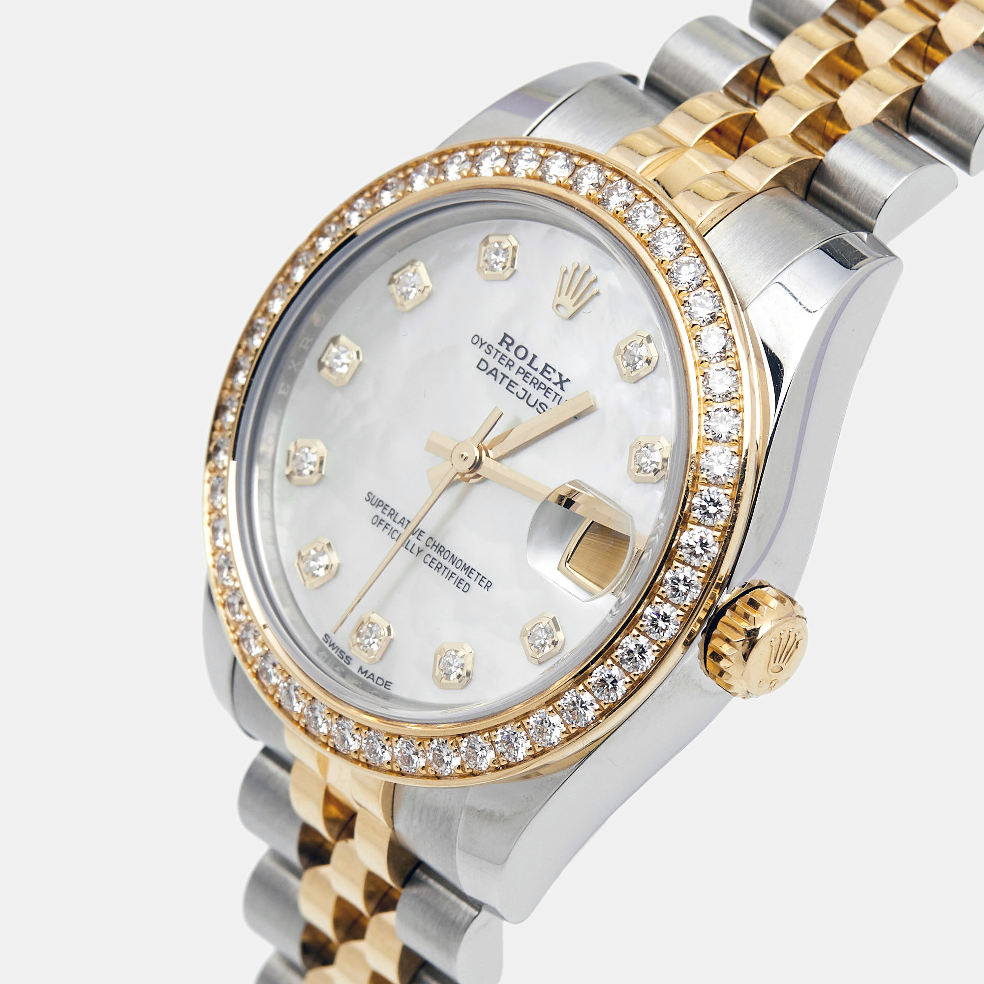 

Rolex Mother of Pearl Diamond, White