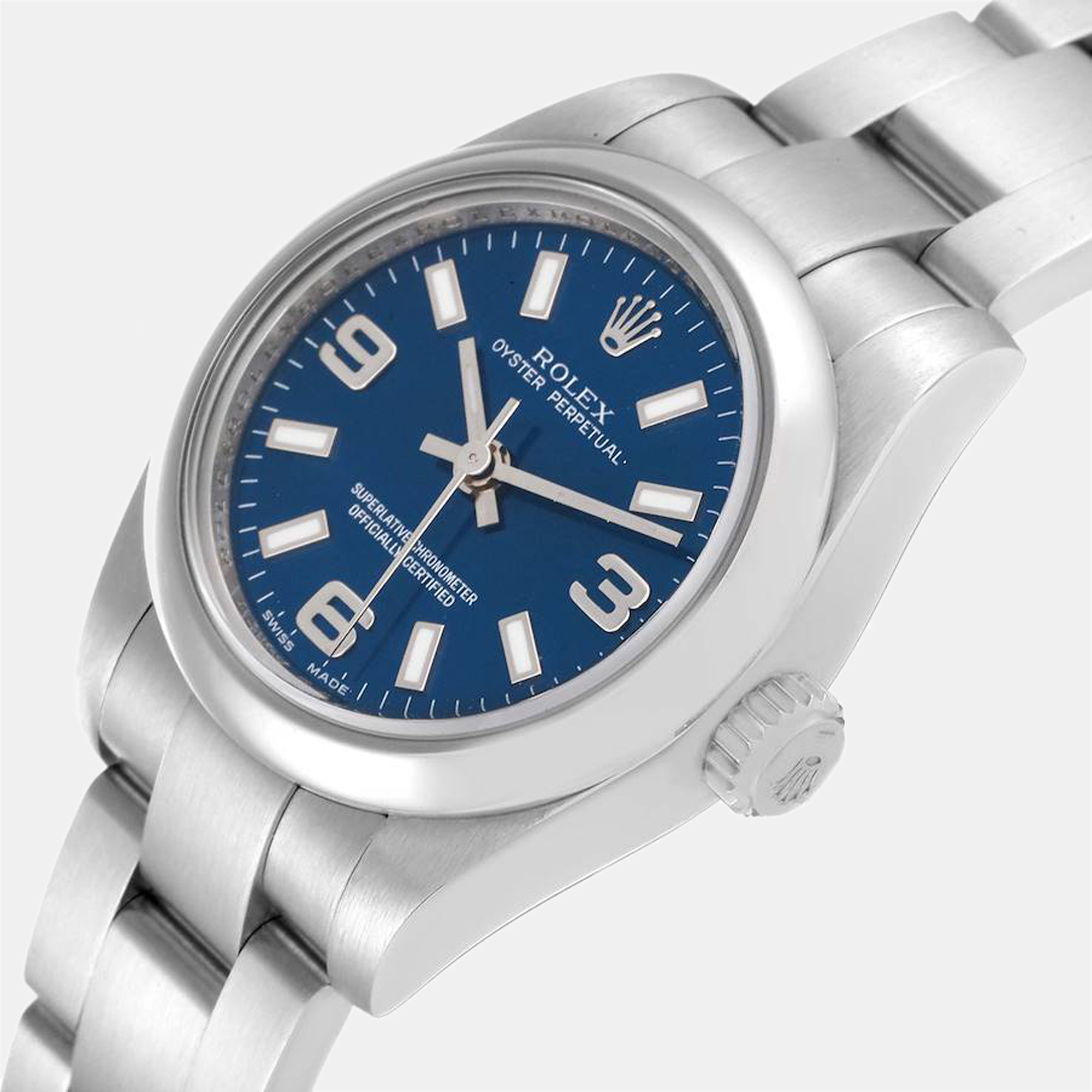 Oyster perpetual rolex top blue