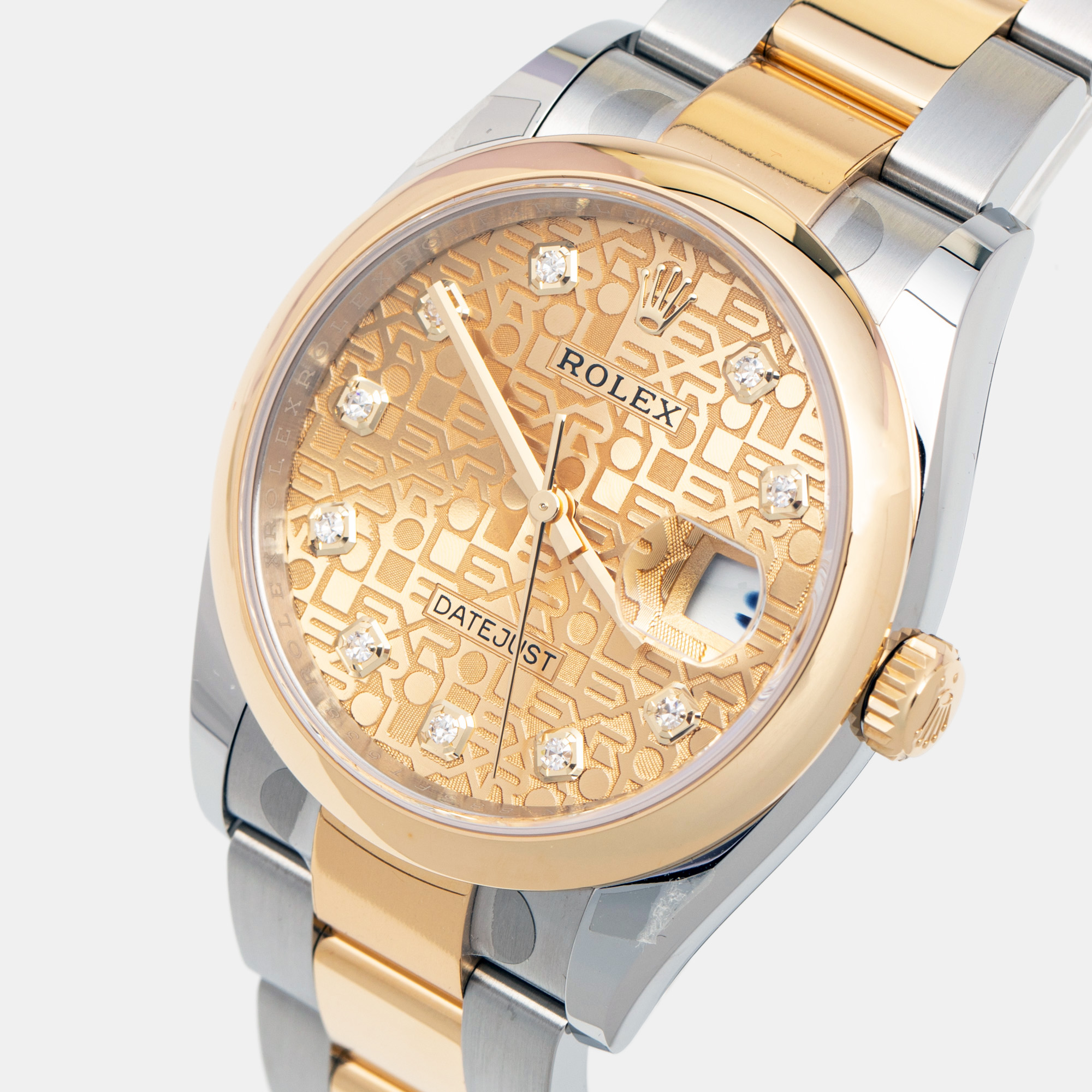 

Rolex Champagne Diamond, Gold