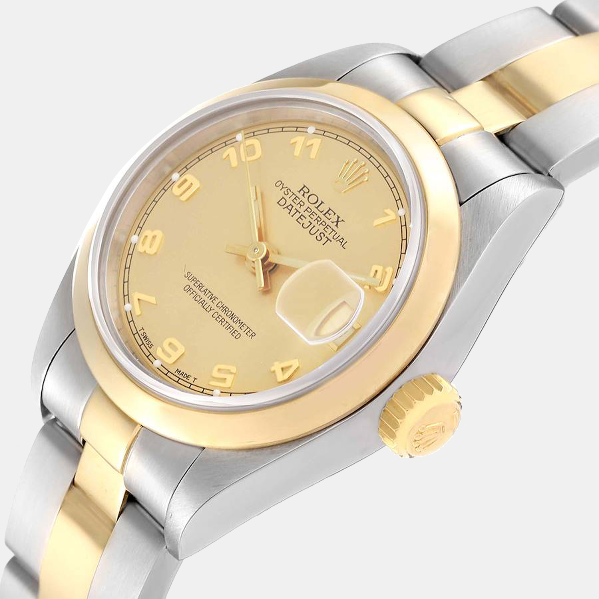 

Rolex Datejust Steel Yellow Gold Ladies Watch 69163 26 mm
