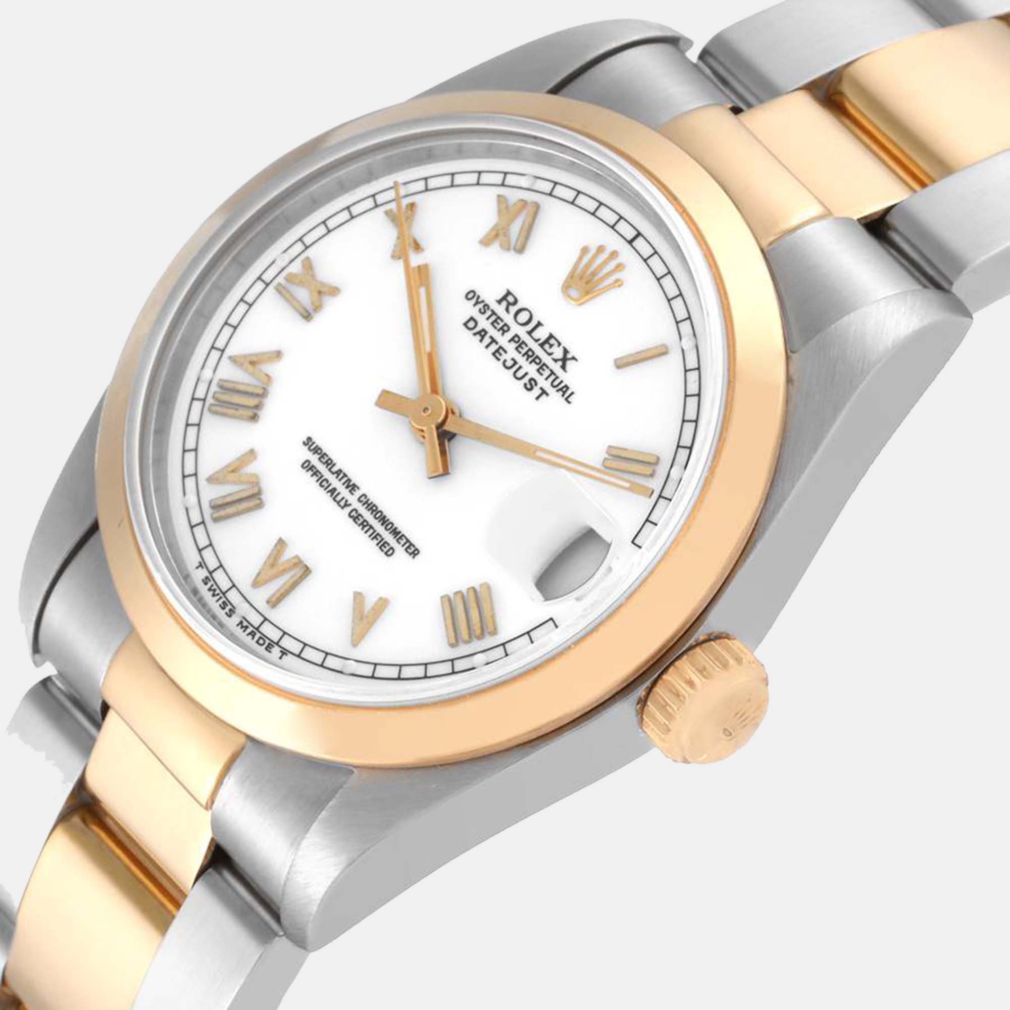 

Rolex Datejust Midsize, White