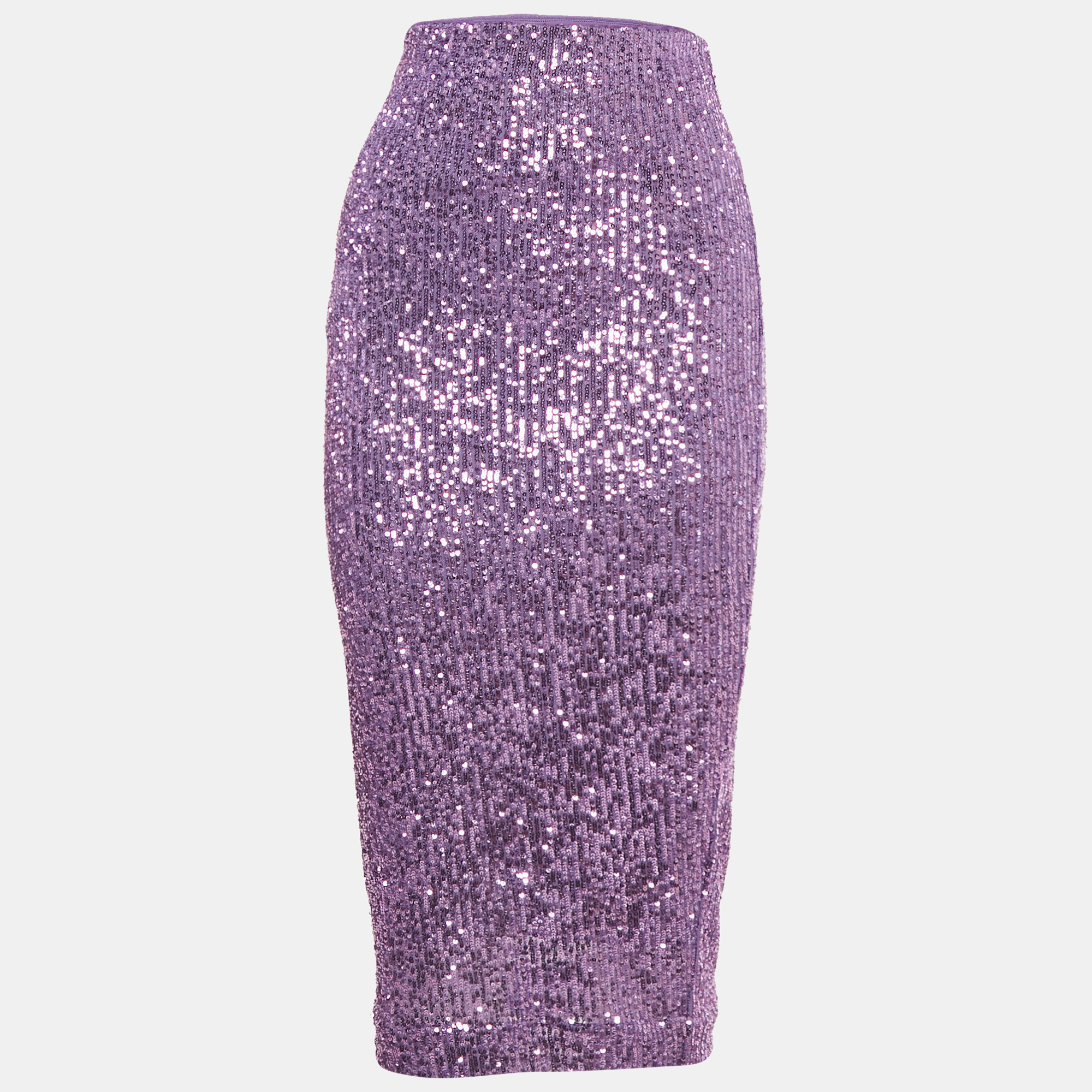 

ROTATE Birger Christensen Purple Sequined Tulle Tasha Midi Skirt M