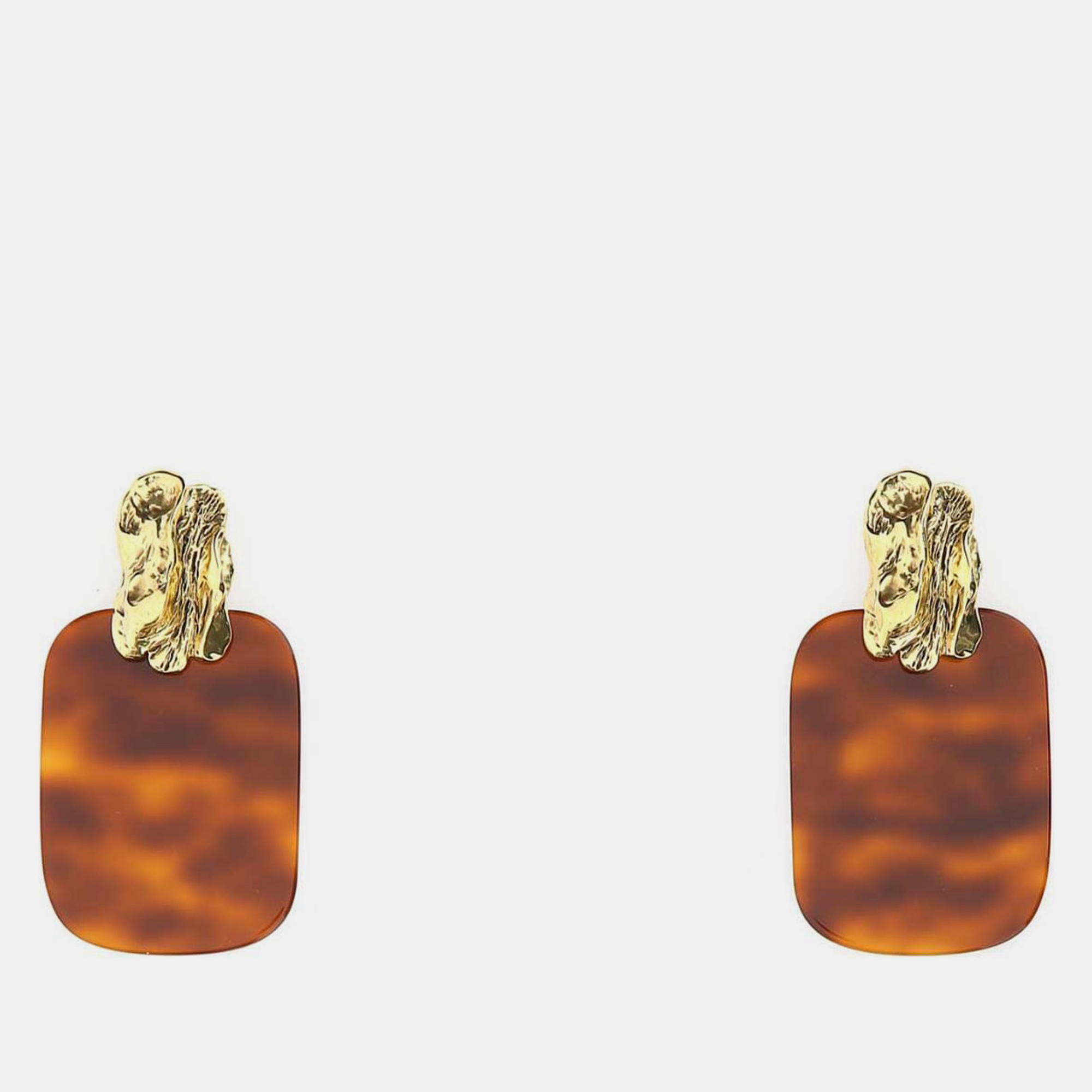 

Saint Laurent Multicolor Metal And Resine Earrings