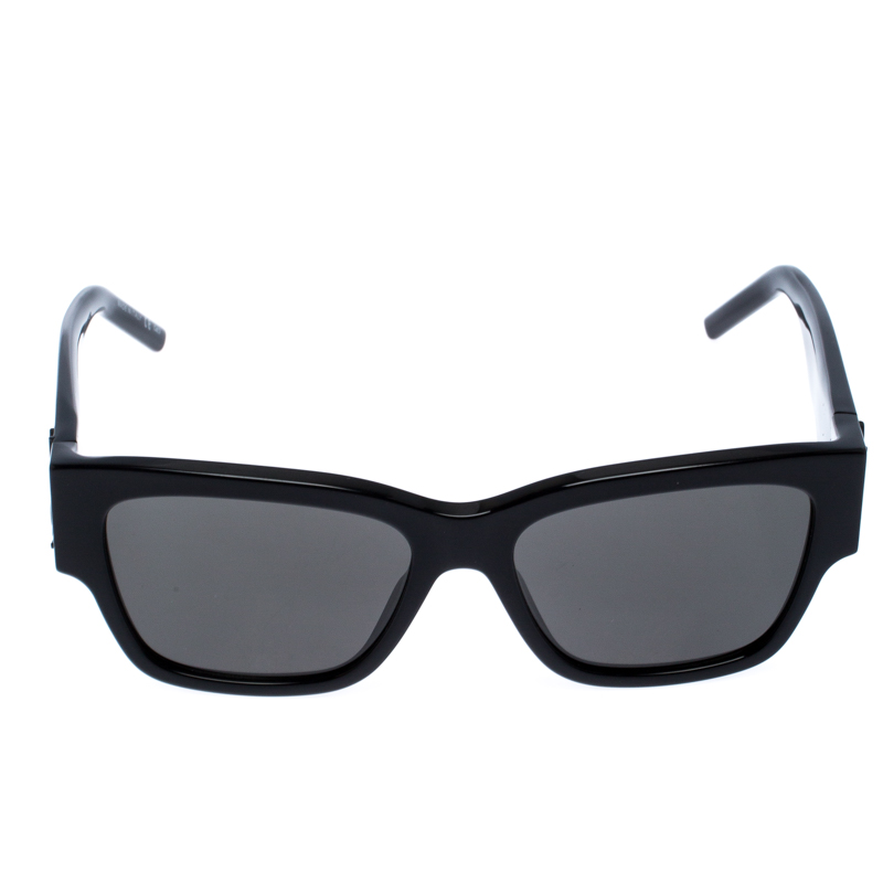 

Saint Laurent Paris Black SLM21 Square Sunglasses