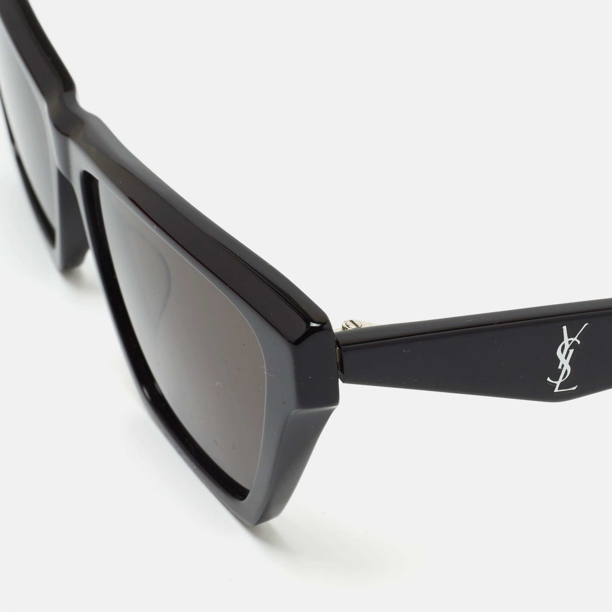 

Saint Laurent Paris Black Gradient SLM103 Rectangle Sunglasses