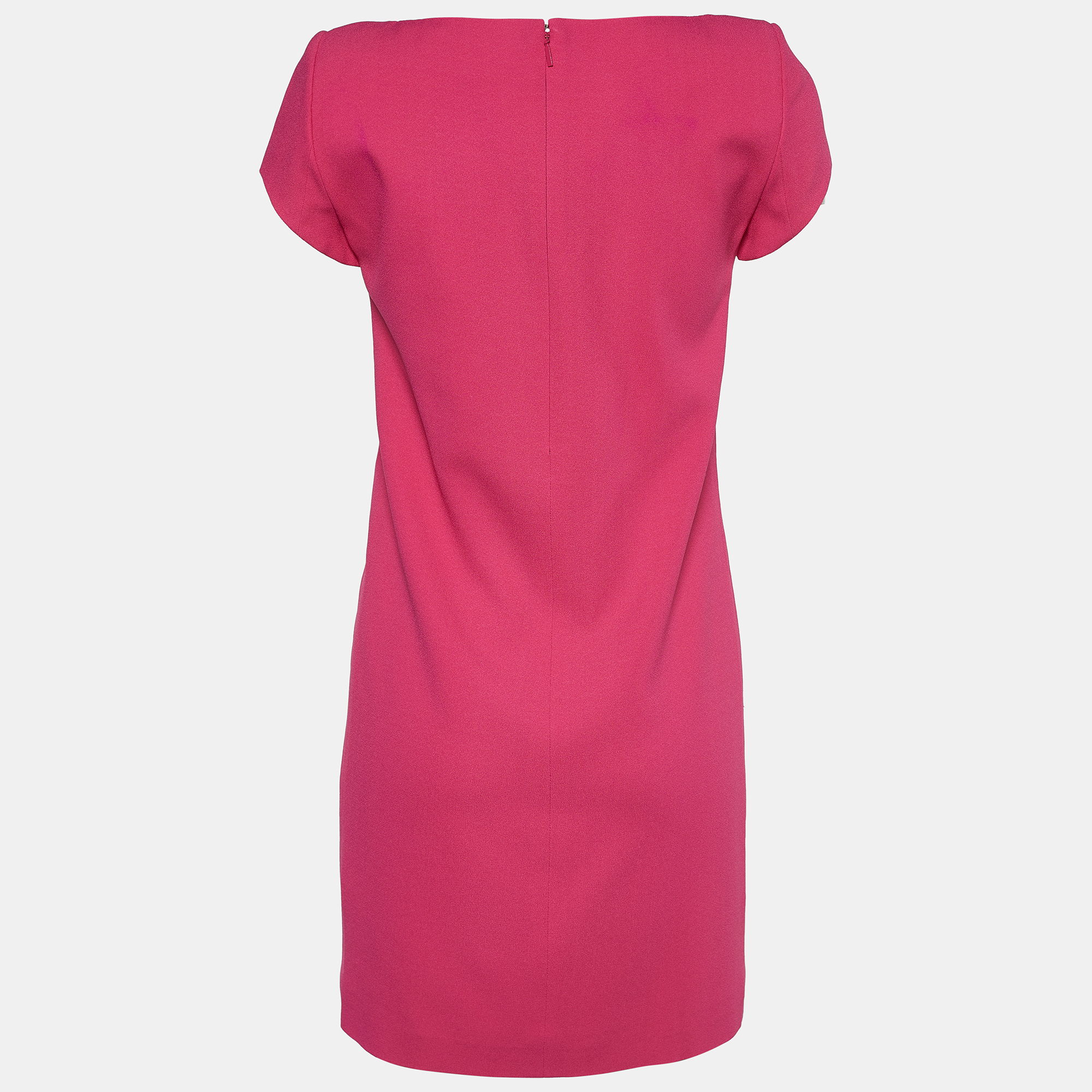 

Saint Laurent Paris Pink Crepe Shift Dress