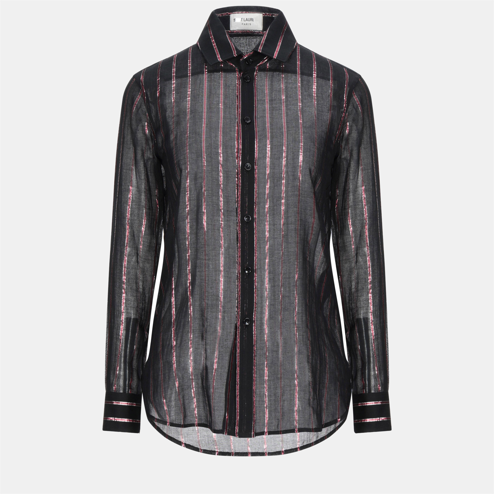 

Saint Laurent Cotton Shirt 36, Black