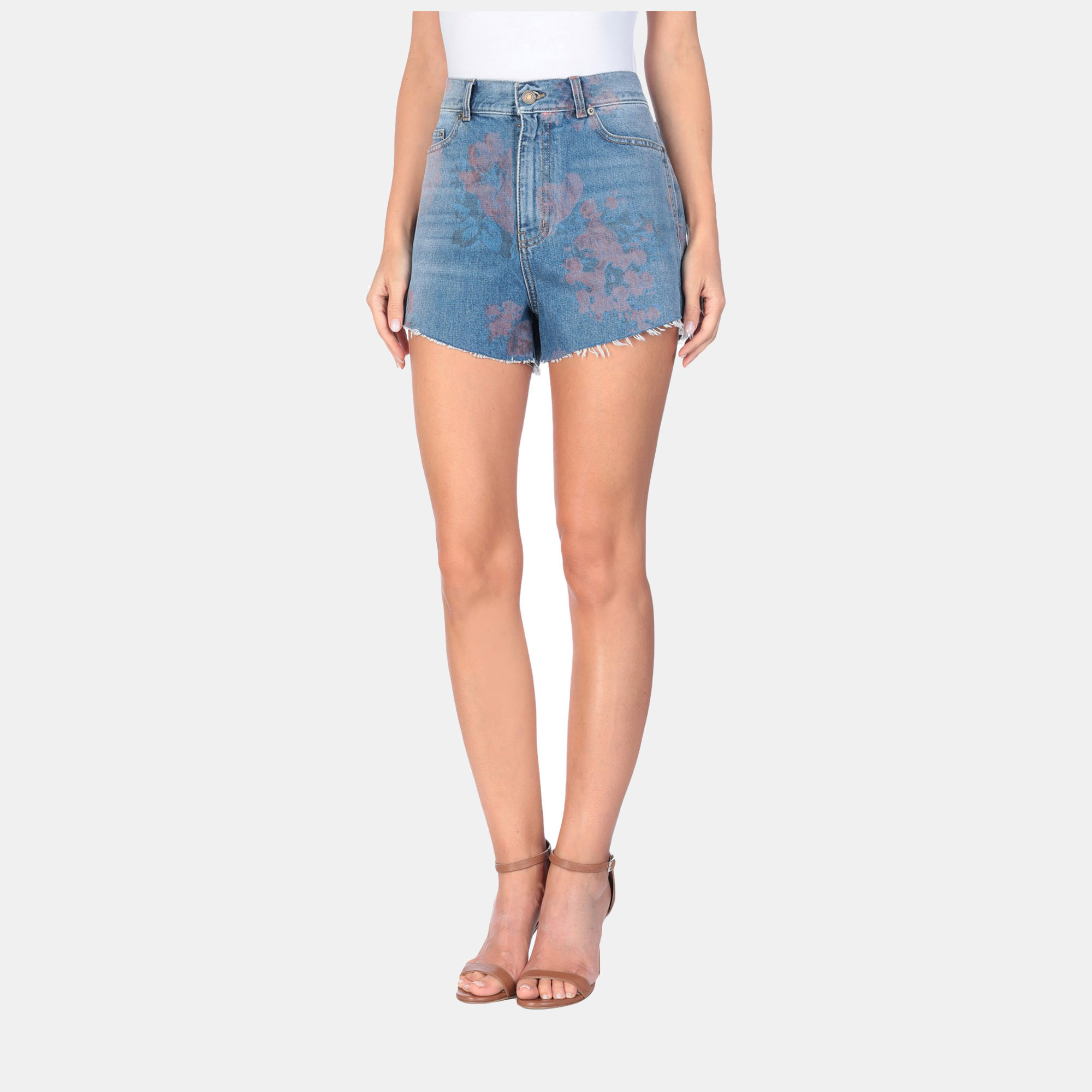 Look to these designer shorts from Saint Laurent for your summer wardrobe. Crafted from the finest fabrics they offer a flattering fit and all day comfort. Youll love styling them.