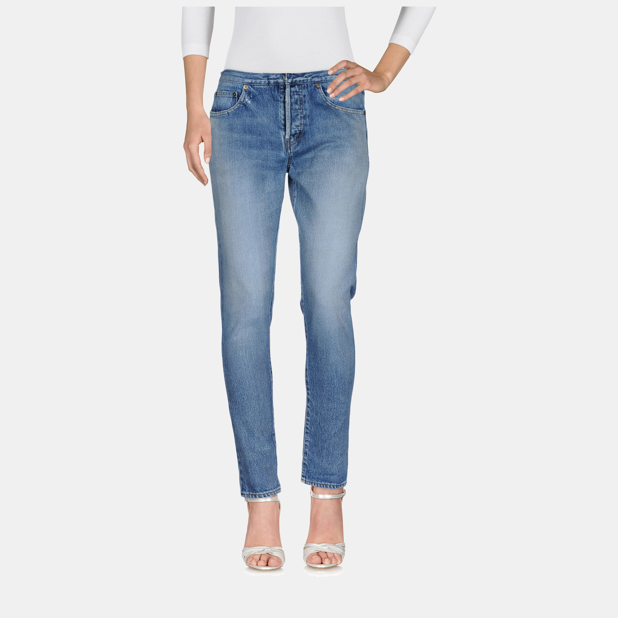 

Saint Laurent Blue Denim Jeans Size 28