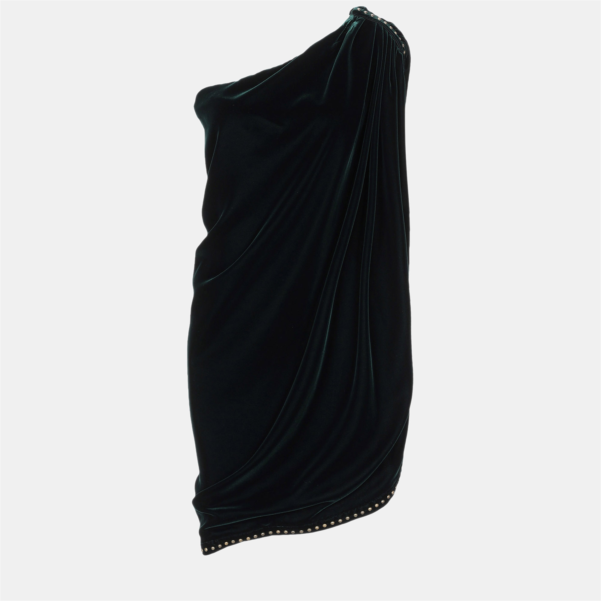 

Saint Laurent Viscose Mini Dress 34, Black