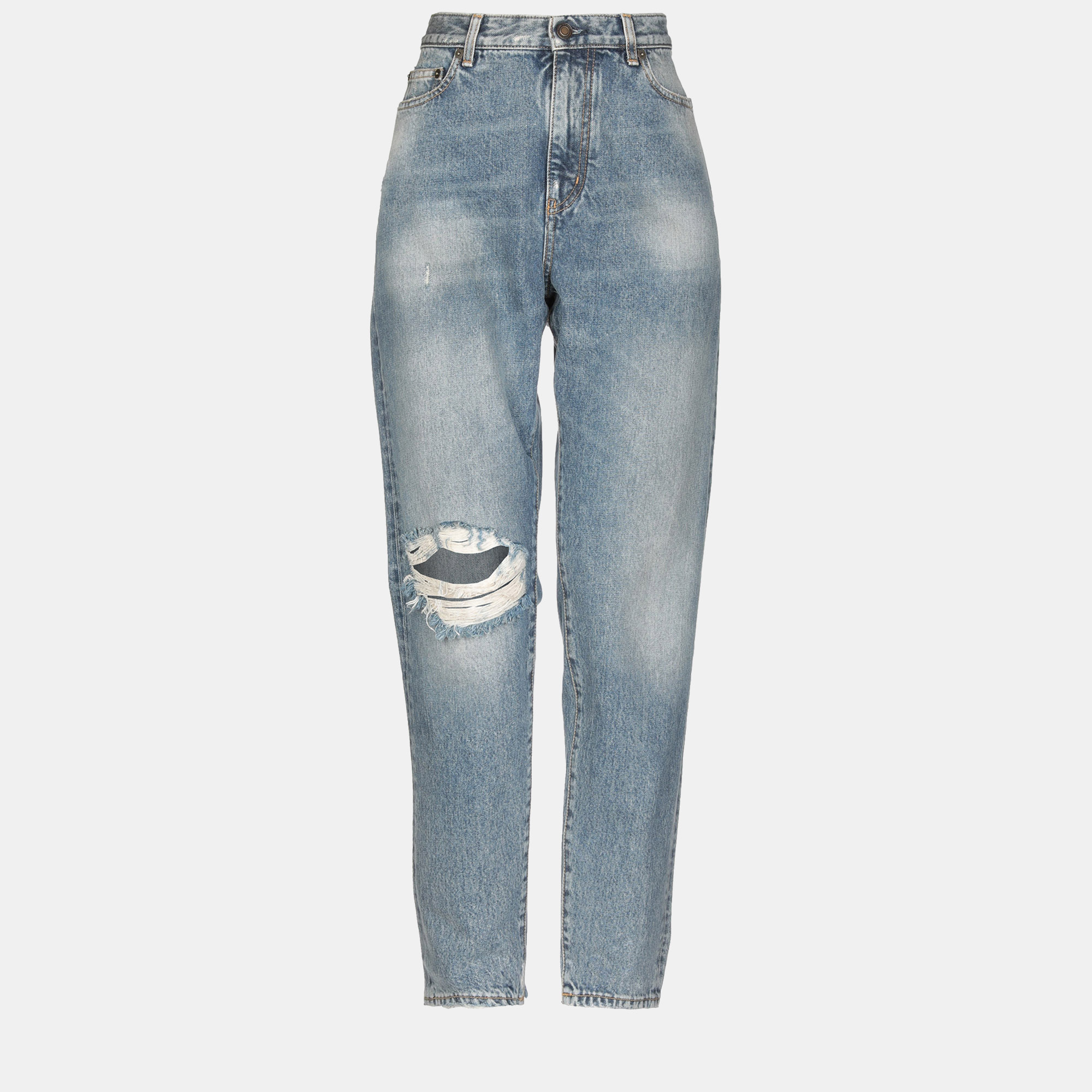 

Saint Laurent Cotton Jeans 29, Blue