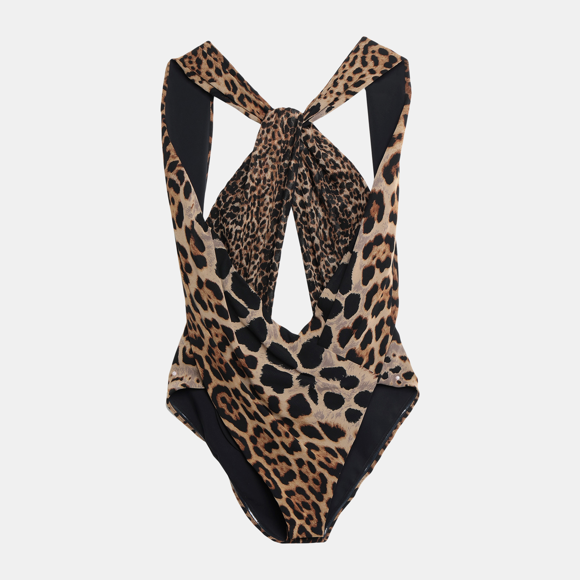 

Saint Laurent Silk Top 38, Brown