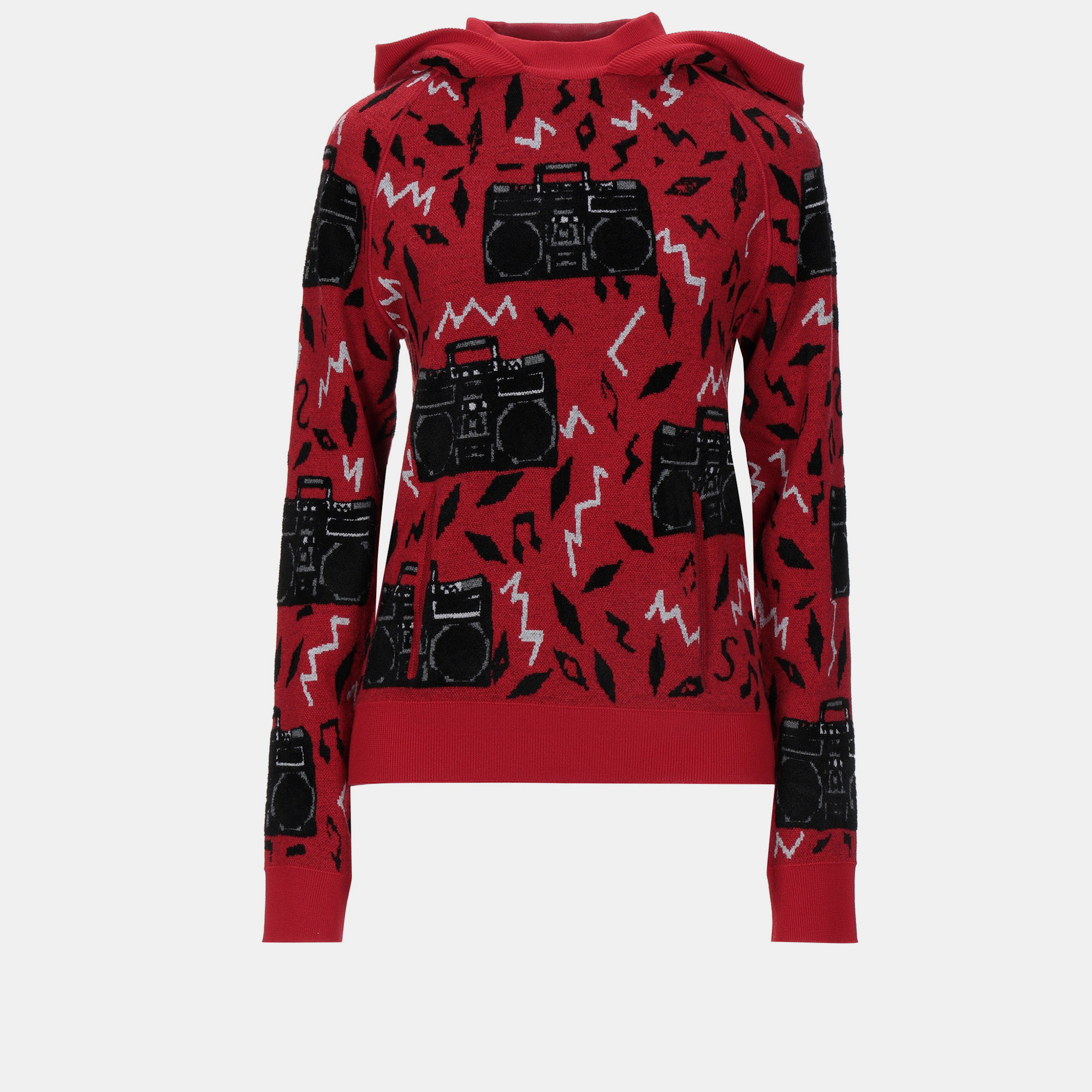 Pre-owned Saint Laurent Wool Sweater S In Red