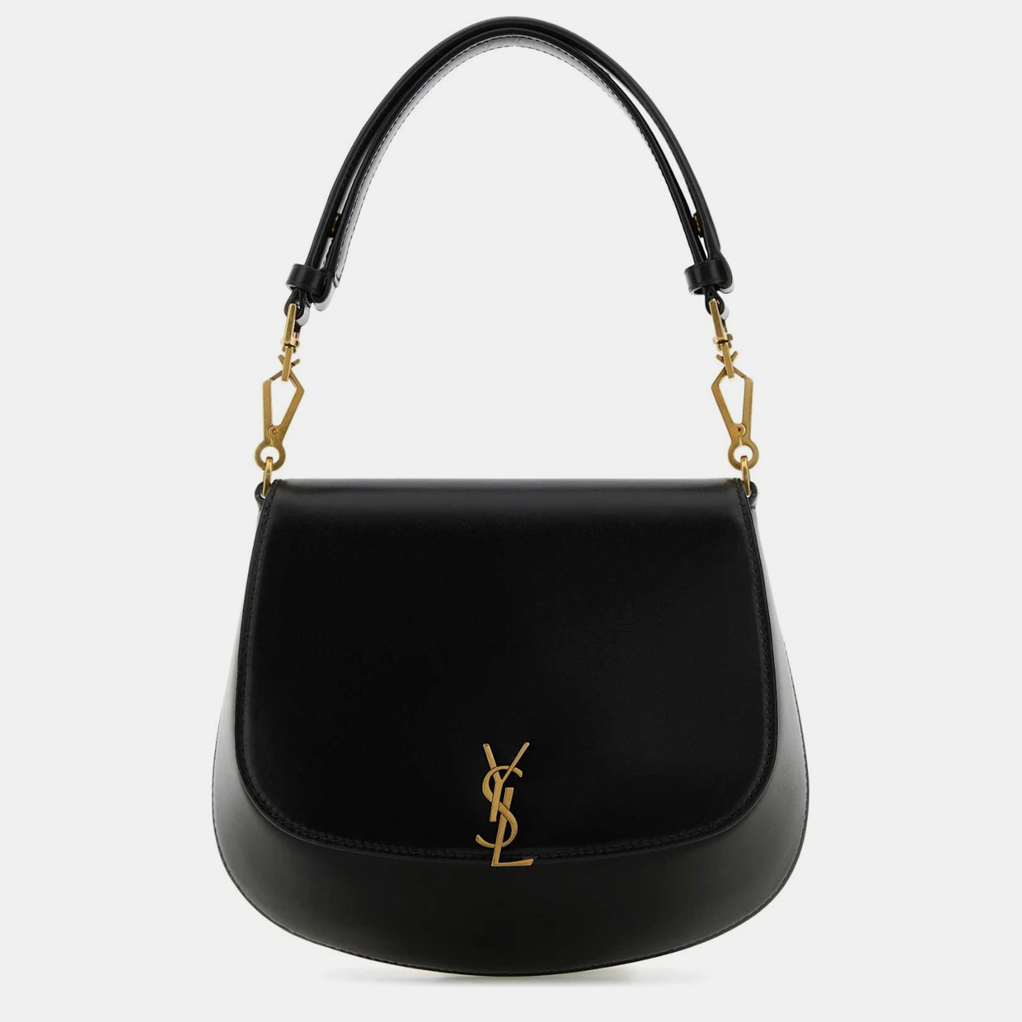 

Saint Laurent Black Leather Voltaire Shoulder Bag