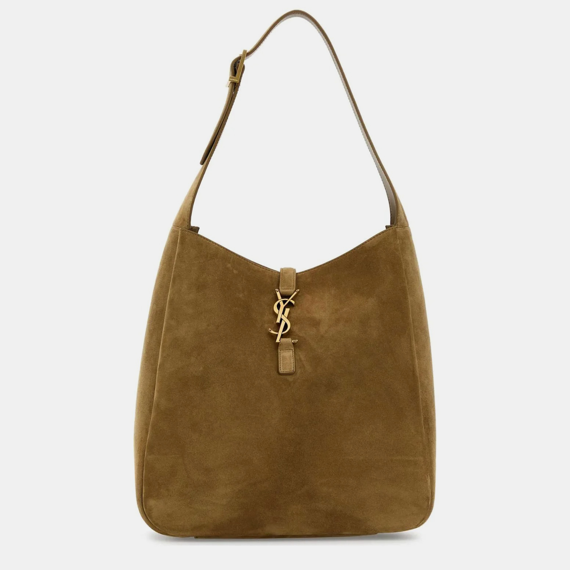 

Saint Laurent Biscuit Suede Large Le 5 Ã£ 7 Hobo Bag, Beige