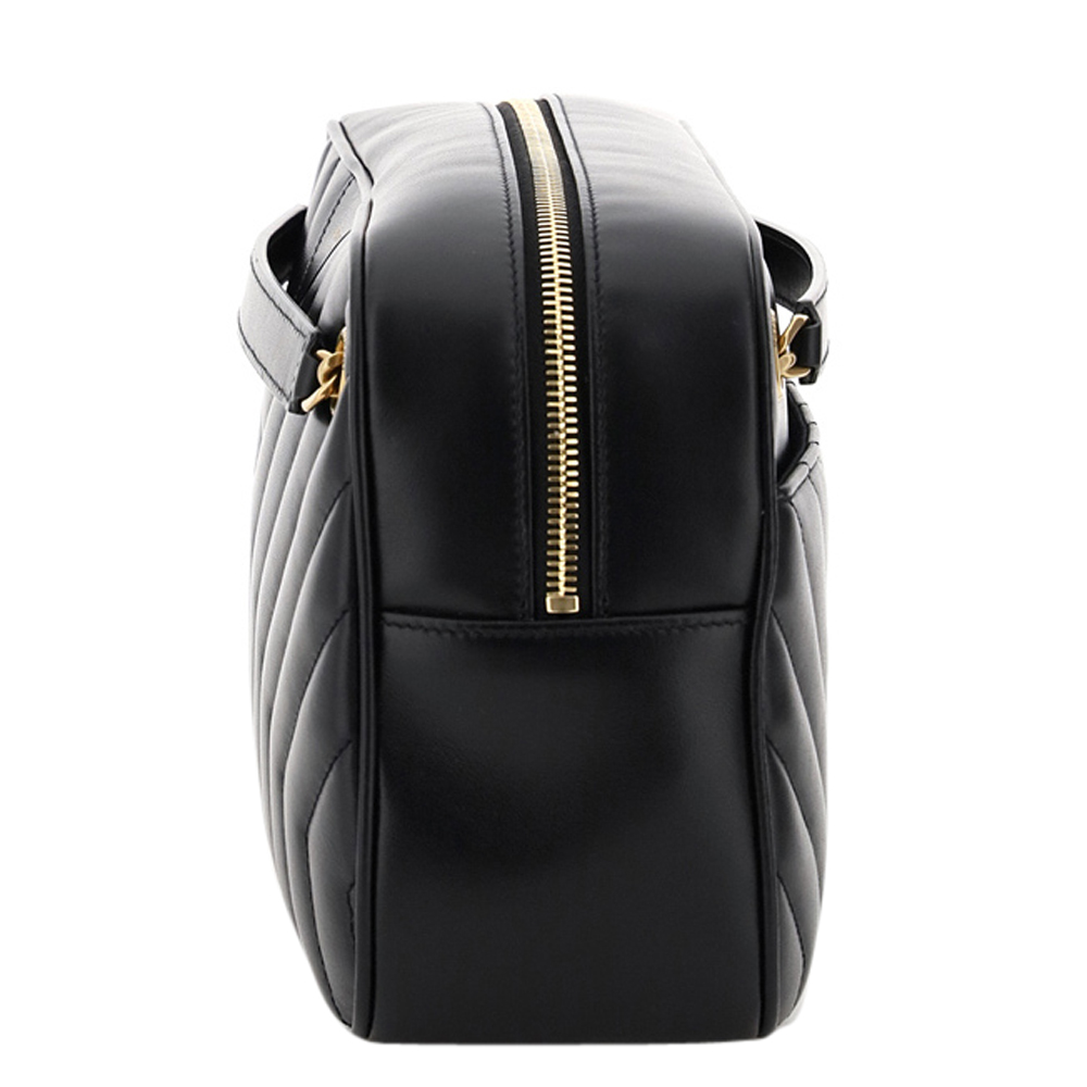 

Saint Laurent Black Joan Matelase Shoulder Bag