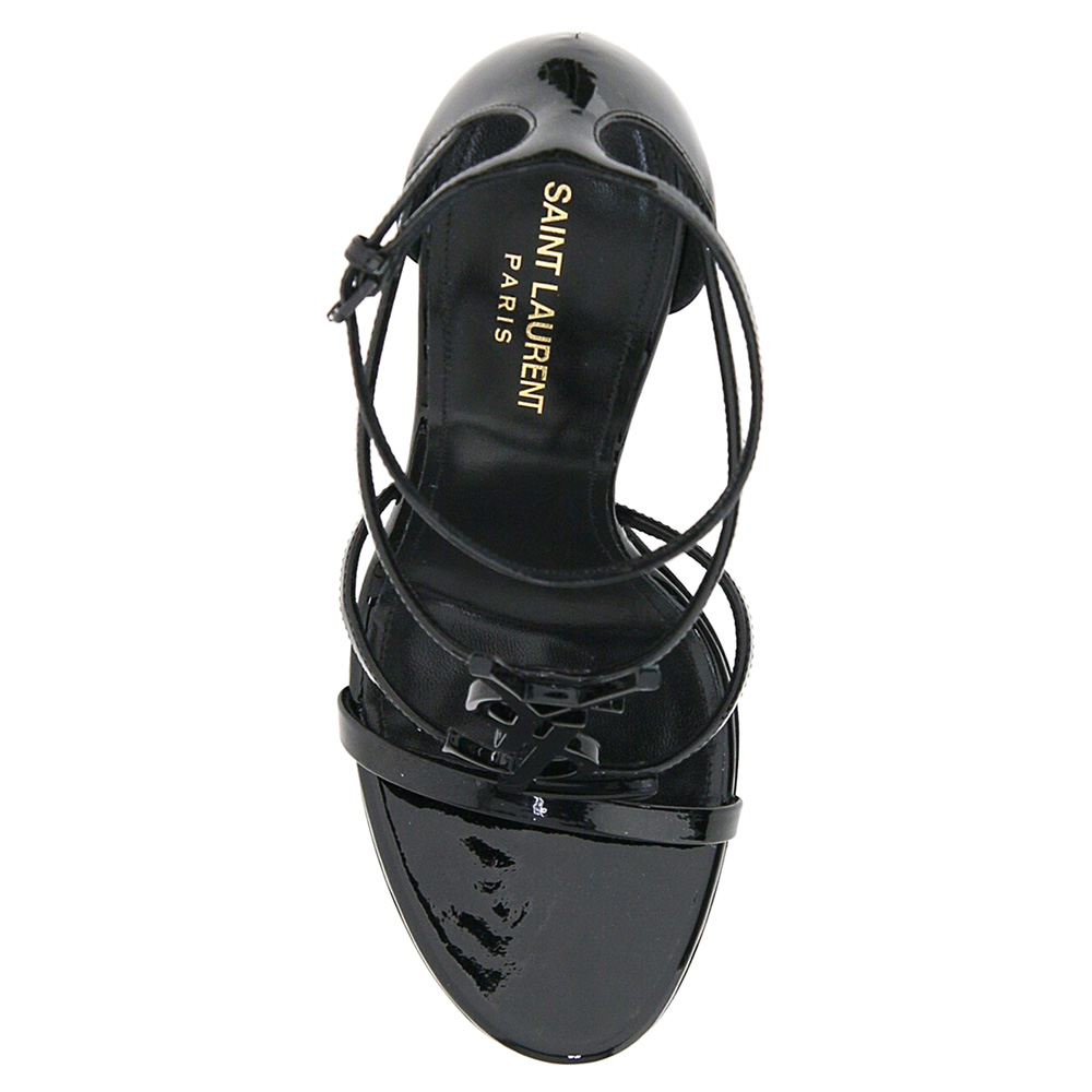 

Saint Laurent Cassandra Ysl Sandals 100 Size EU, Black
