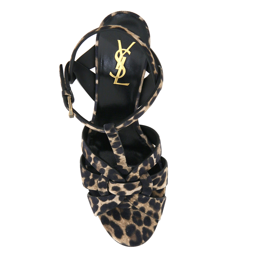 

Saint Laurent Tribute Leopard Print Sandals Size EU, Multicolor